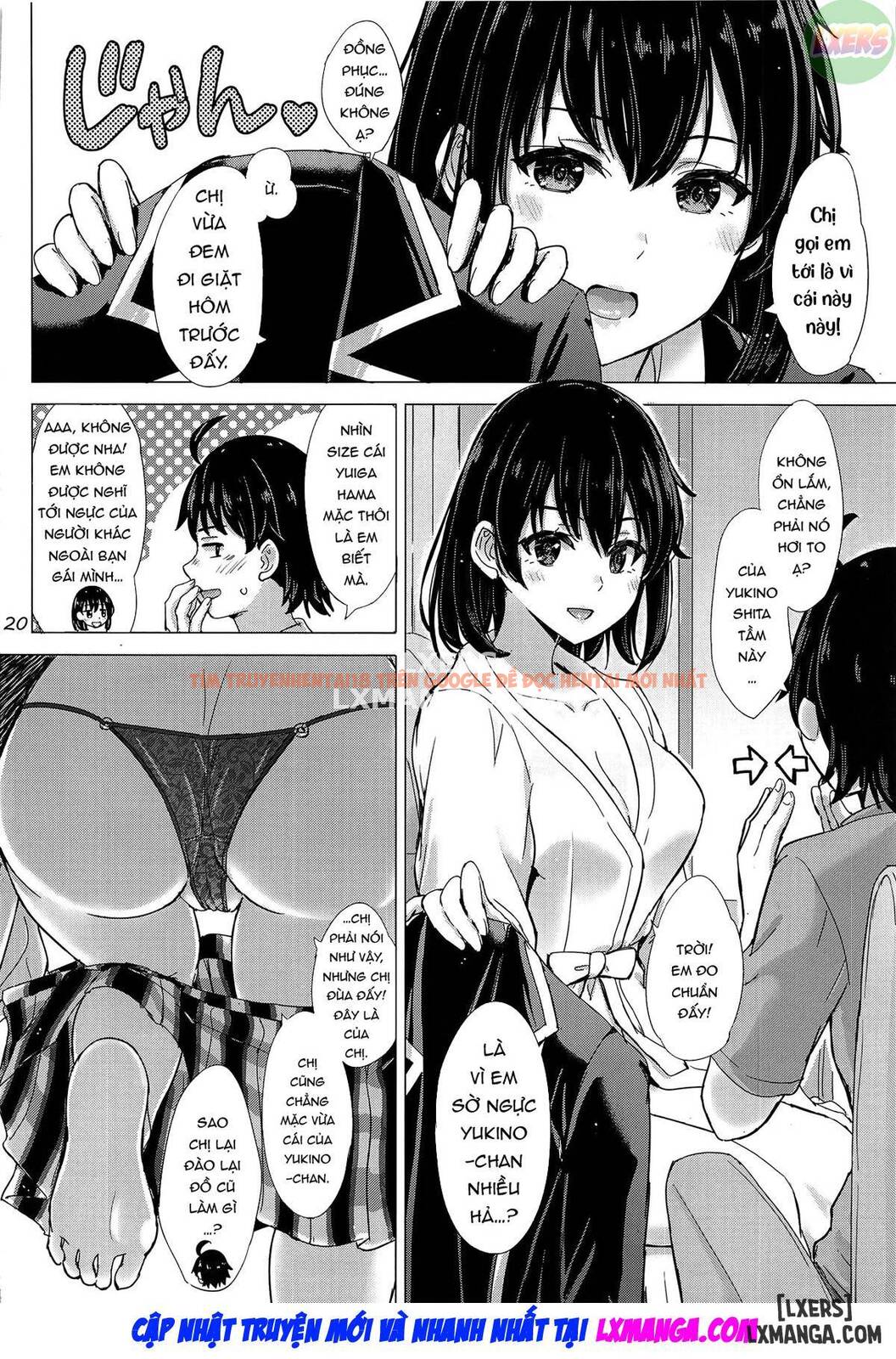 Xem ảnh 21 trong truyện hentai The Naughty Secrets Of The Yukinoshita Sisters - One Shot - hentaitvn.net