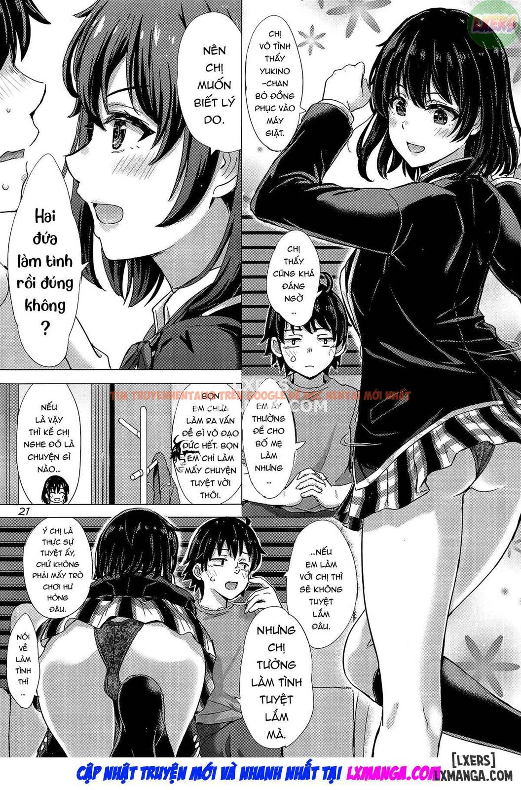 Xem ảnh 22 trong truyện hentai The Naughty Secrets Of The Yukinoshita Sisters - One Shot - hentaitvn.net
