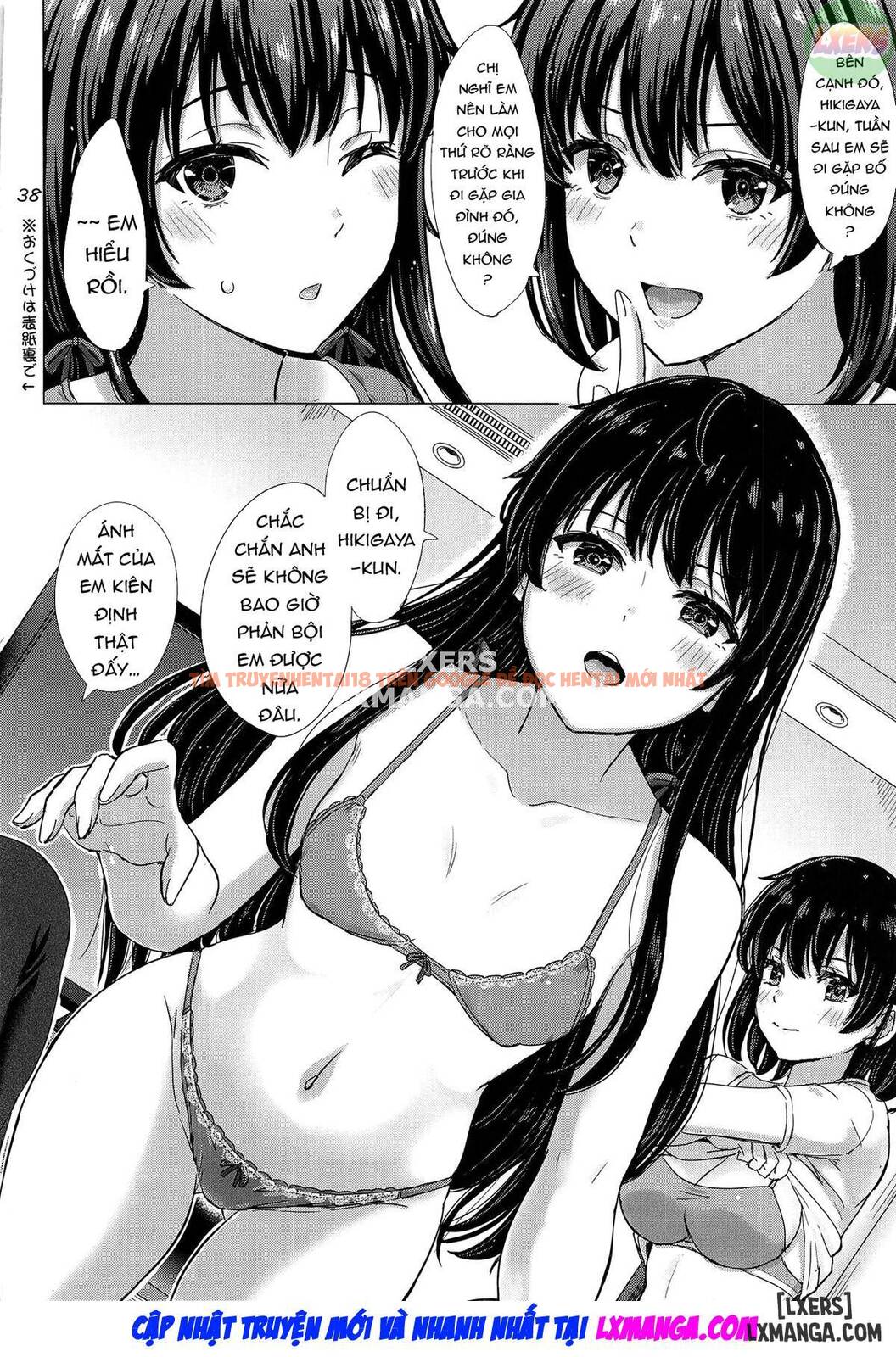 Xem ảnh 39 trong truyện hentai The Naughty Secrets Of The Yukinoshita Sisters - One Shot - hentaitvn.net