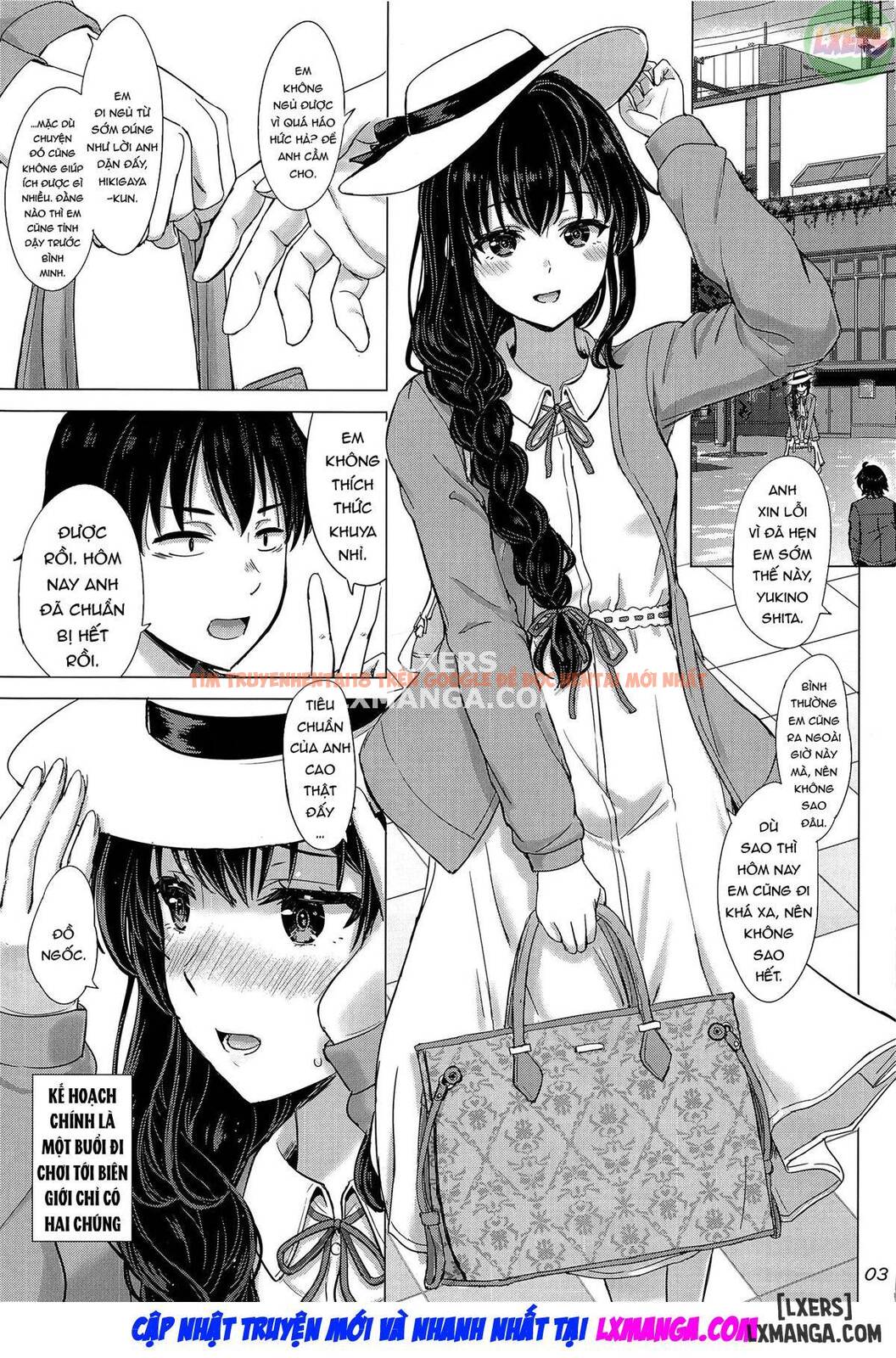 Xem ảnh 4 trong truyện hentai The Naughty Secrets Of The Yukinoshita Sisters - One Shot - hentaitvn.net