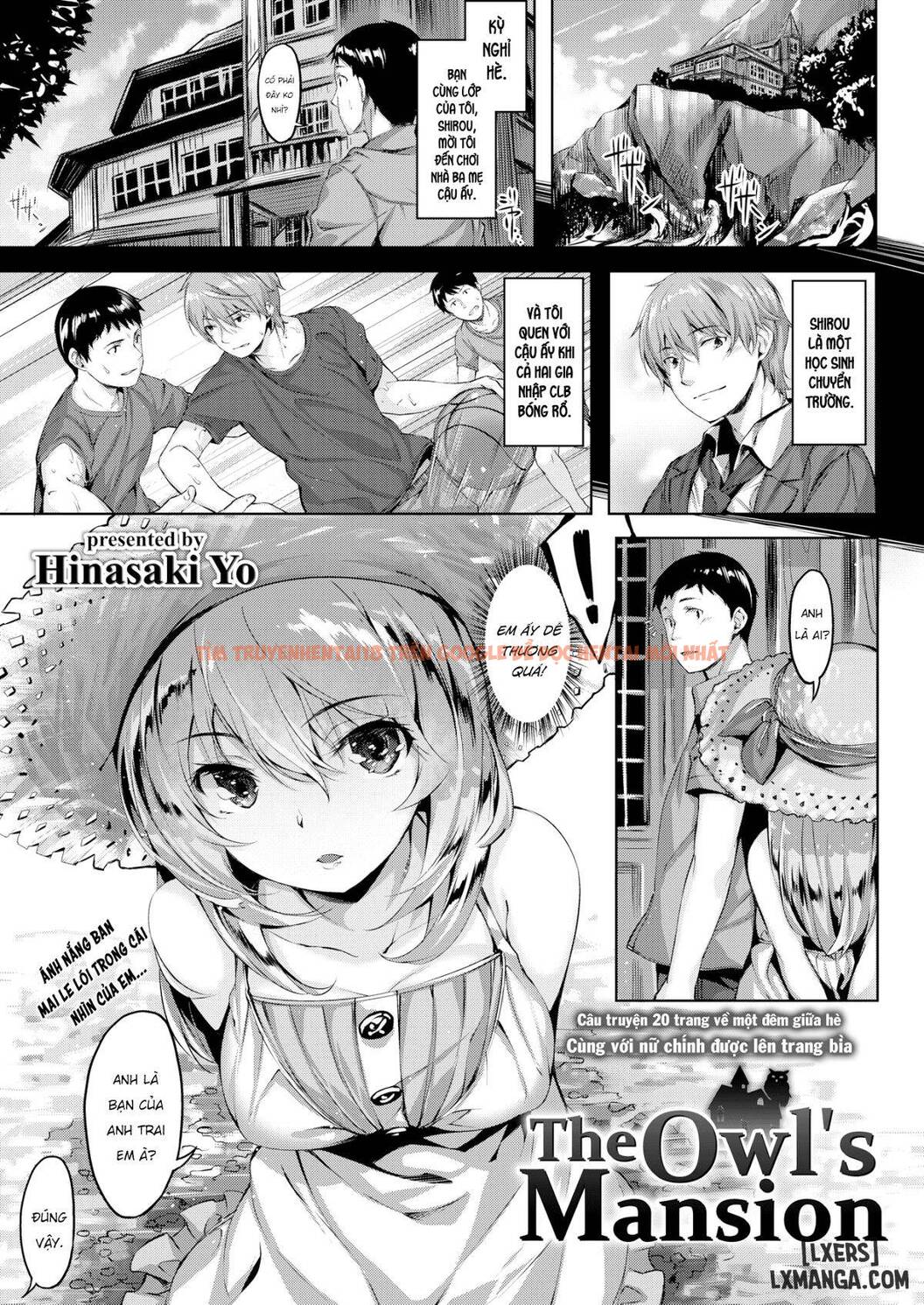 Xem ảnh 0 trong truyện hentai The Owl's Mansion - Chapter 1 - hentaitvn.net
