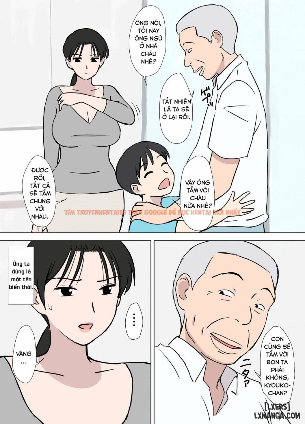Xem ảnh 13 trong truyện hentai The Perverted Old Man And Kyouko-San - One Shot - hentaitvn.net