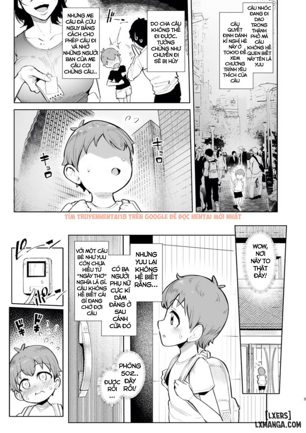 Xem ảnh 1 trong truyện hentai The Place I Stayed Over At Belonged To Perverted Gyaru Onee-chans - One Shot - hentaitvn.net