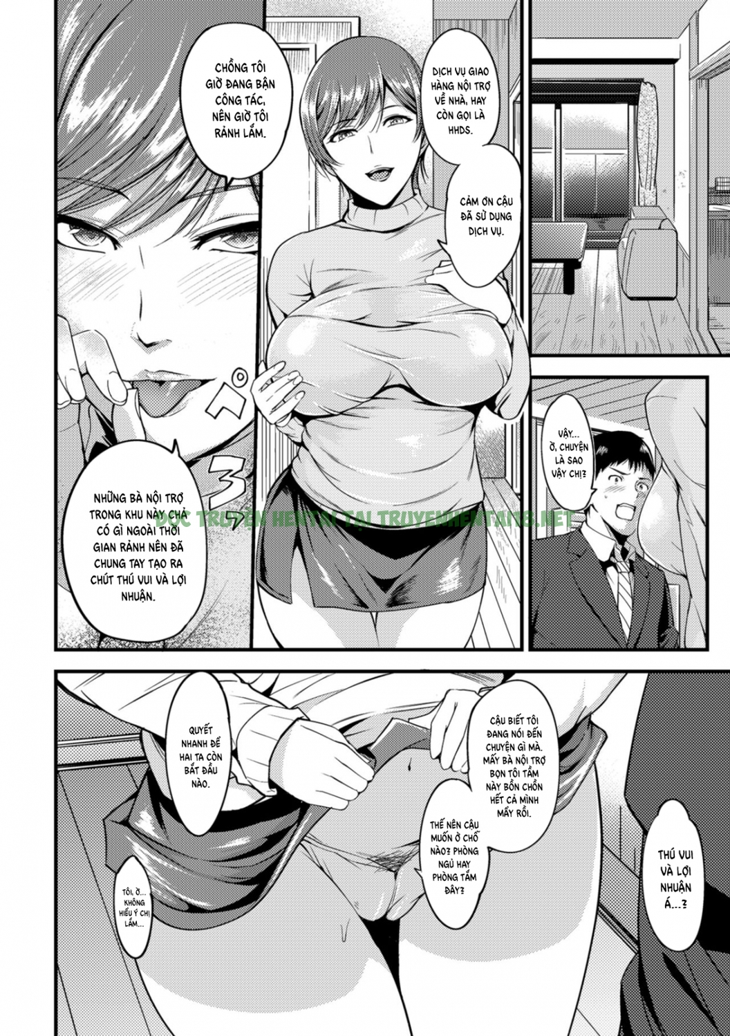 Hình ảnh 5 trong The Pleasure Married Women Do Not Know - Chapter 2 - Hentaimanhwa.net