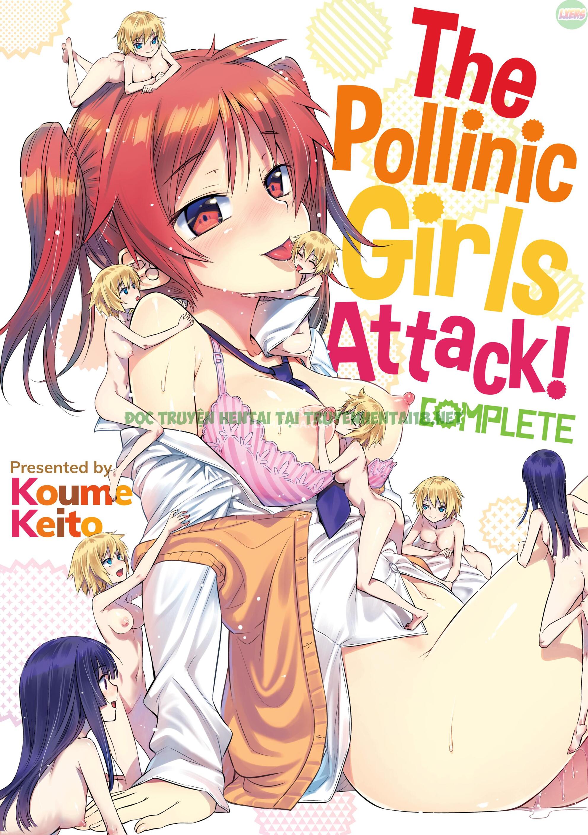 Xem ảnh The Pollinic Girls Attack! Complete - Chap 1 - 3 - HentaiTruyen.net