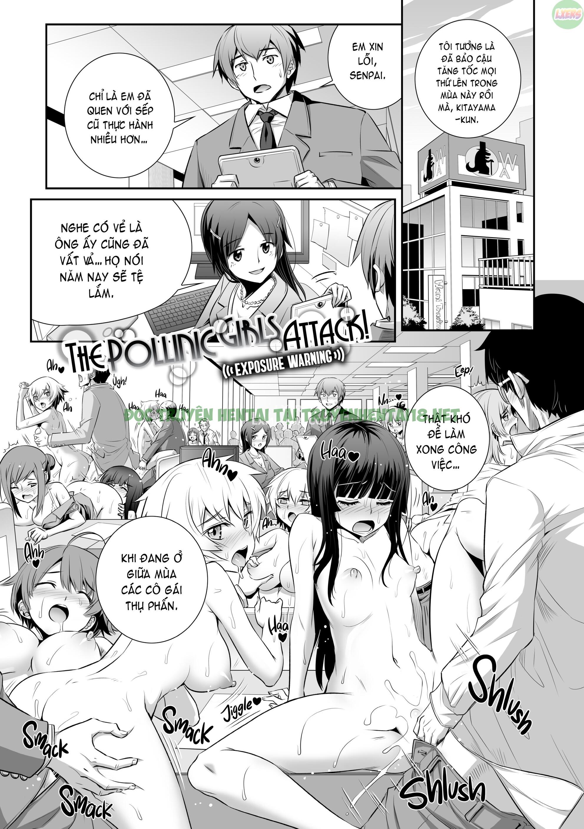 Hình ảnh 3 trong The Pollinic Girls Attack! Complete - Chapter 4 - Hentaimanhwa.net