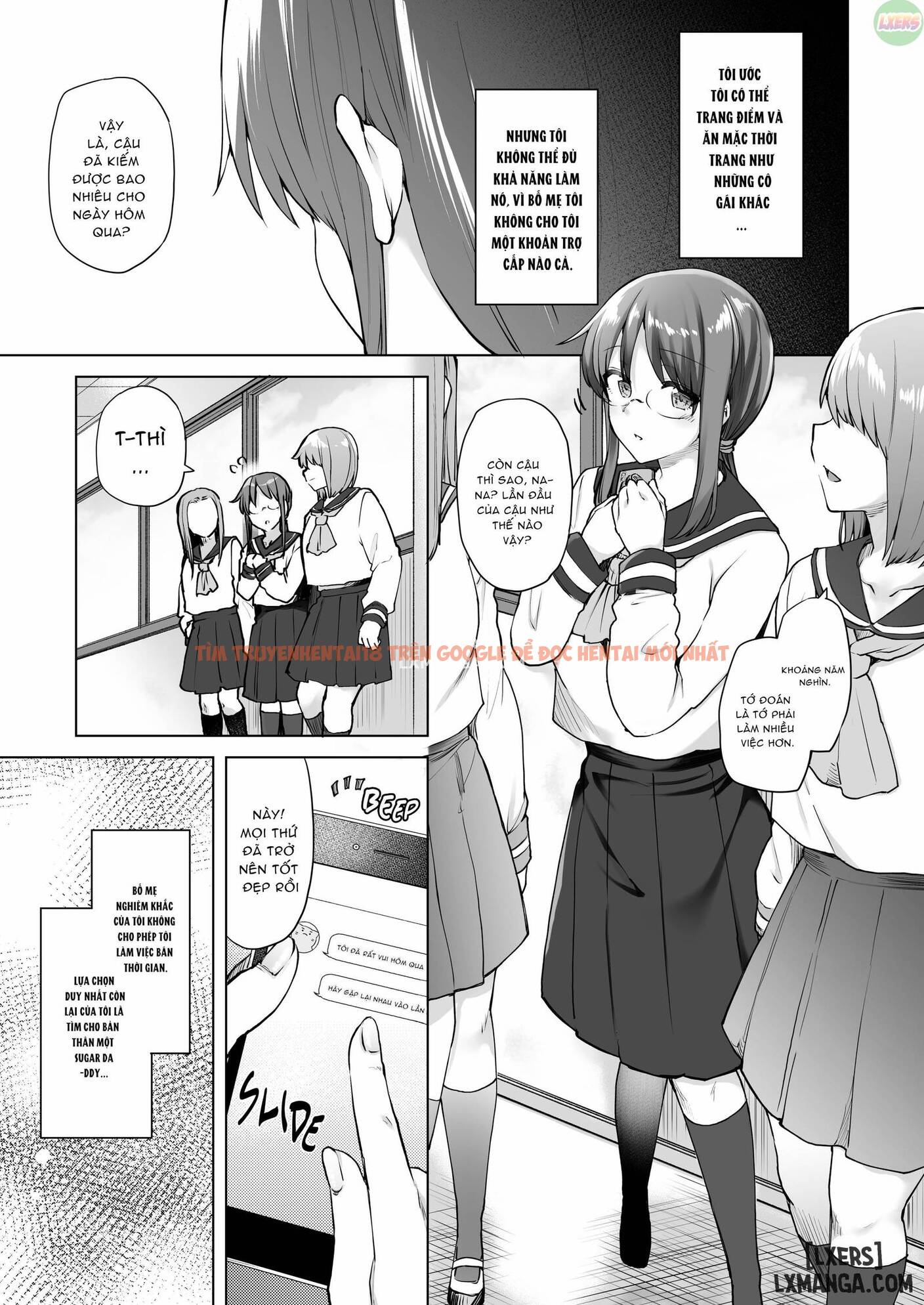 Trang truyện 3 trong truyện tranh Lớp Trưởng Đi Tàu Nhanh Kiếm Tiền - One shot - hentai24h.pro