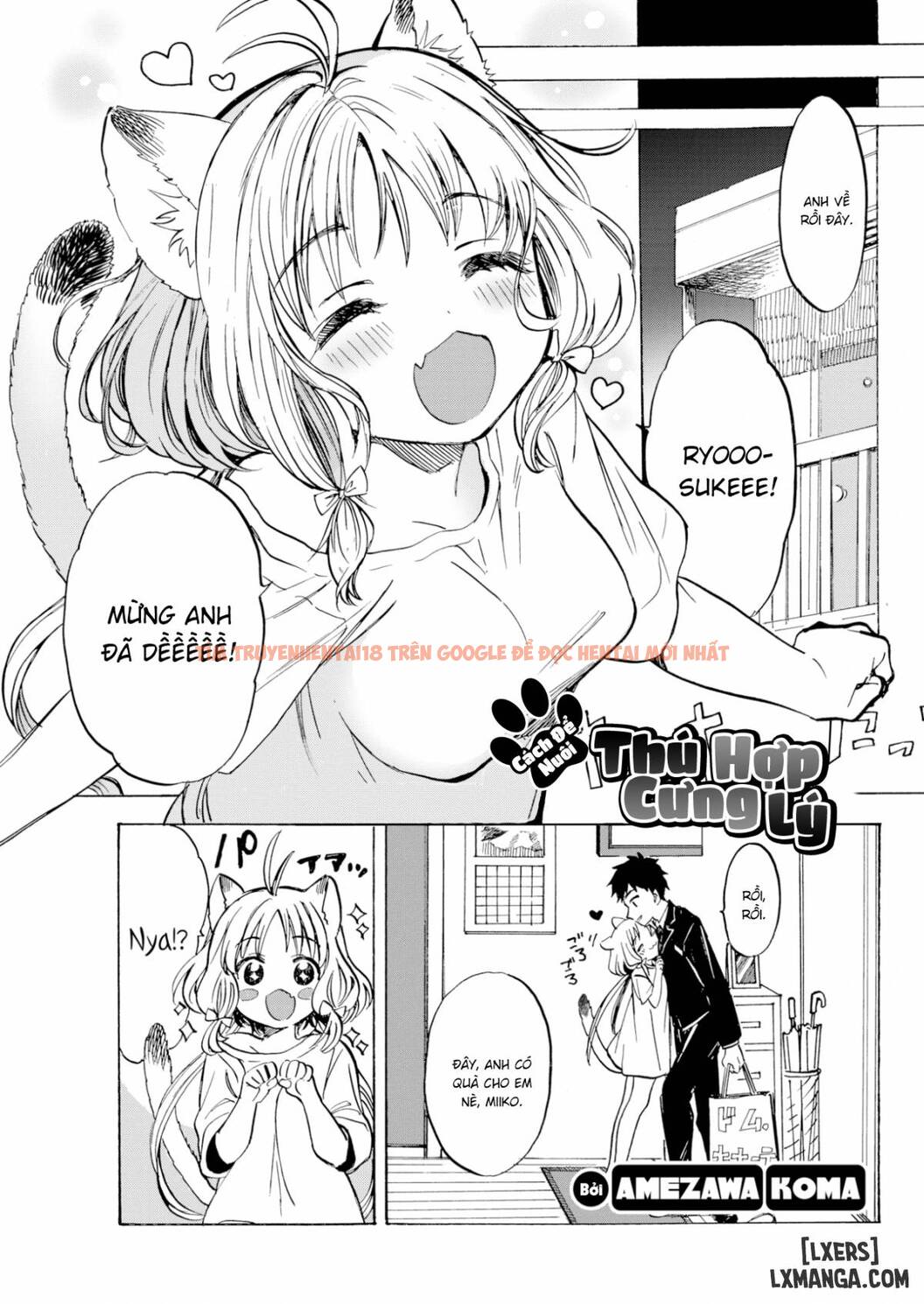 Xem ảnh 2 trong truyện hentai Cách Âu Yếm Thú Cưng Của Bạn - One Shot - hentaitvn.net