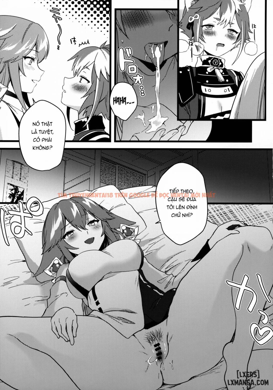 Trang truyện 15 trong truyện tranh The Relationship Between The Dog And Fox In The Night - One Shot - lxmanga.org