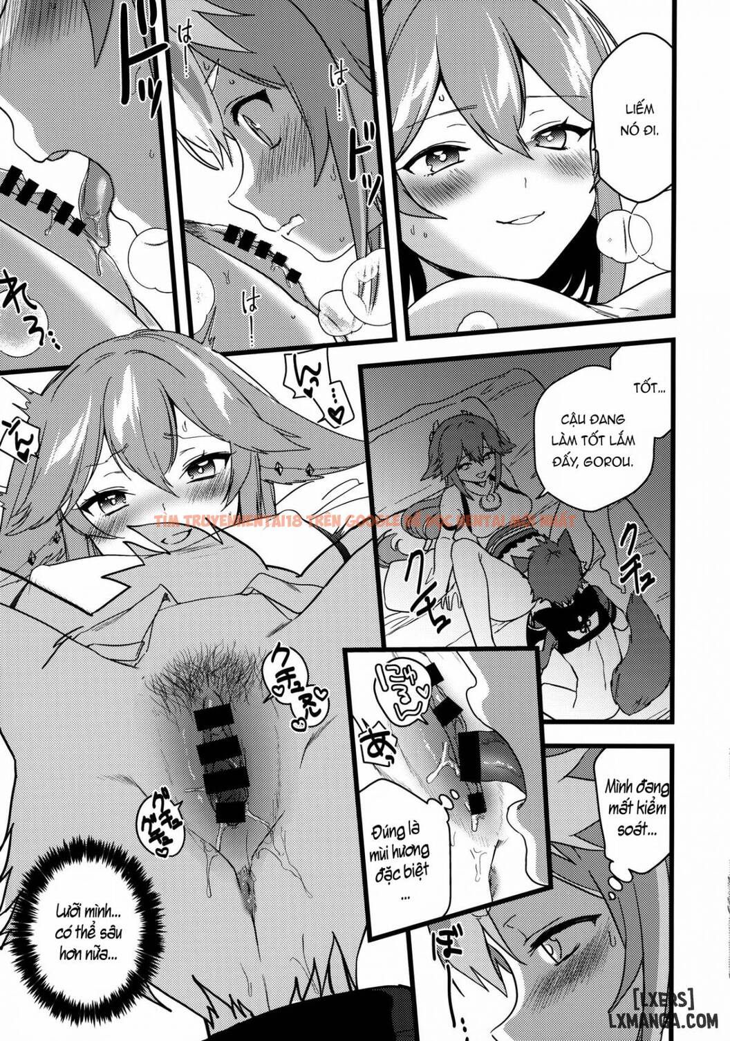 Trang truyện 17 trong truyện tranh The Relationship Between The Dog And Fox In The Night - One Shot - lxmanga.org