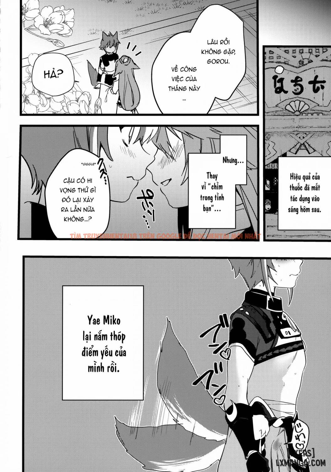 Trang truyện 28 trong truyện tranh The Relationship Between The Dog And Fox In The Night - One Shot - lxmanga.org