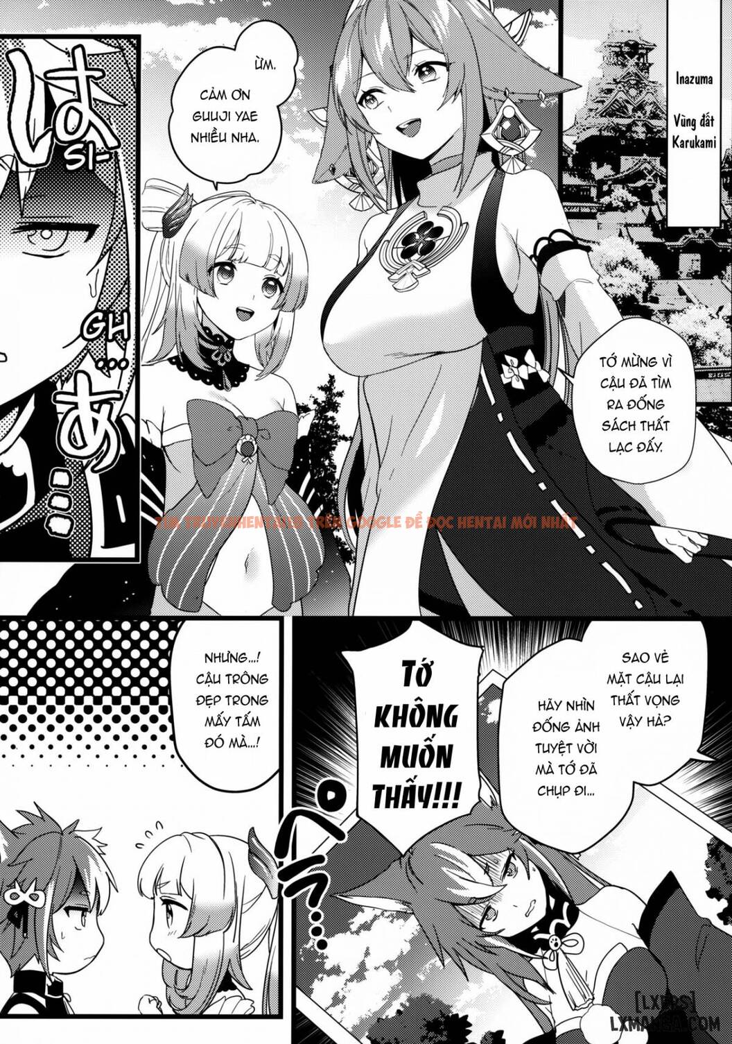 Trang truyện 5 trong truyện tranh The Relationship Between The Dog And Fox In The Night - One Shot - lxmanga.org