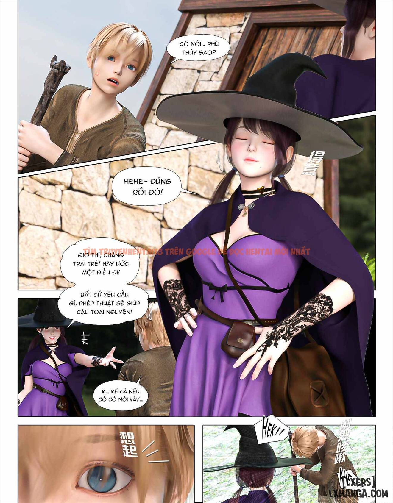 Trang truyện 1 trong truyện tranh The Rose Fall Into Darkness - Chapter 3 - www.truyentvn.net