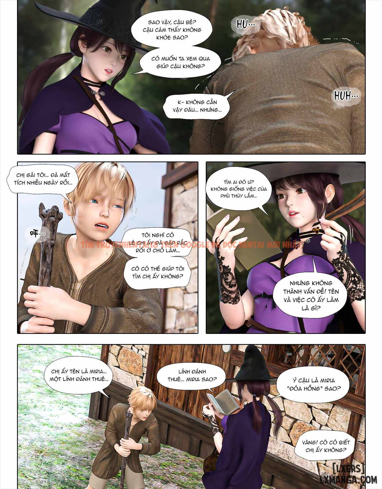 Trang truyện 2 trong truyện tranh The Rose Fall Into Darkness - Chapter 3 - www.truyentvn.net