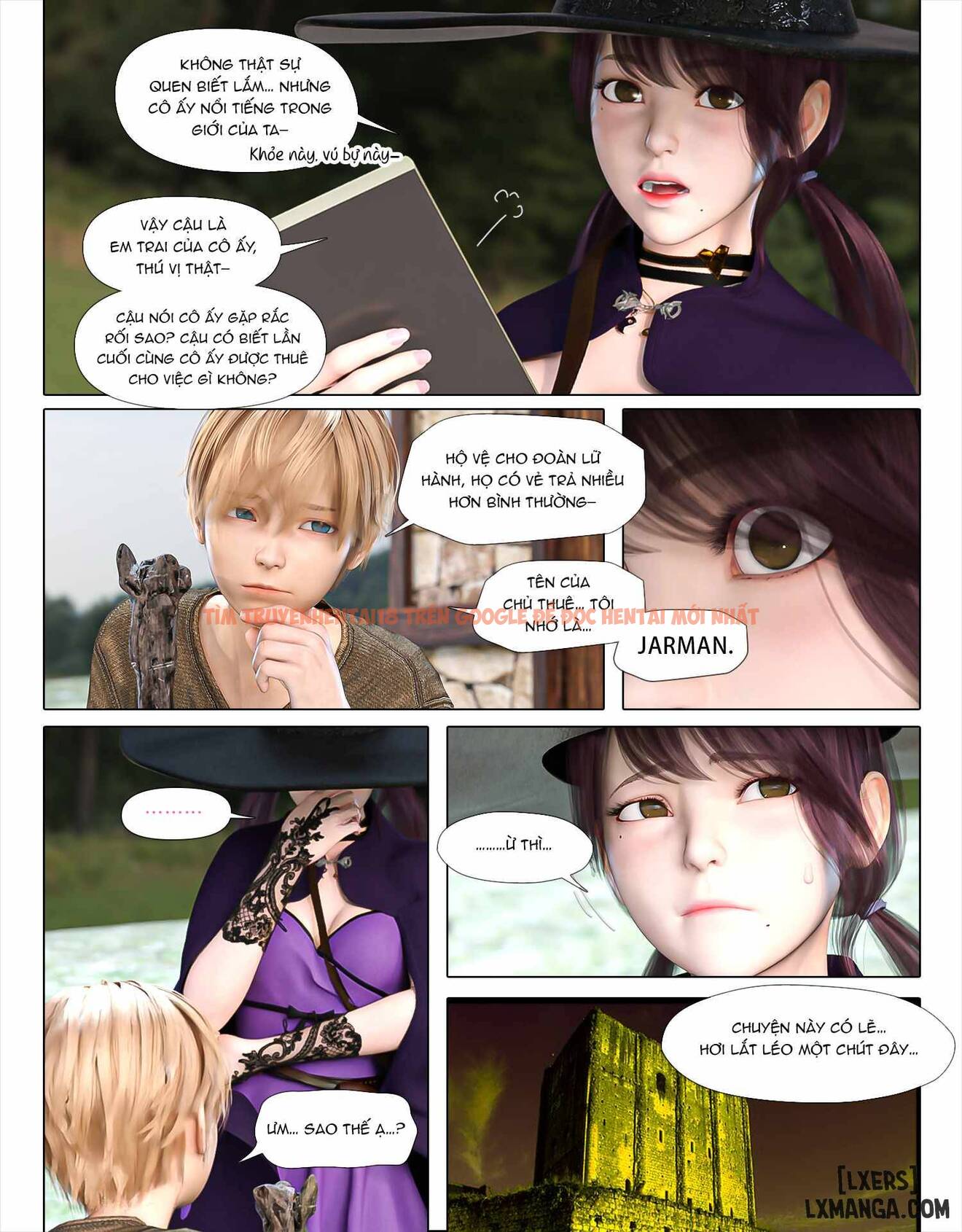 Trang truyện 3 trong truyện tranh The Rose Fall Into Darkness - Chapter 3 - www.truyentvn.net