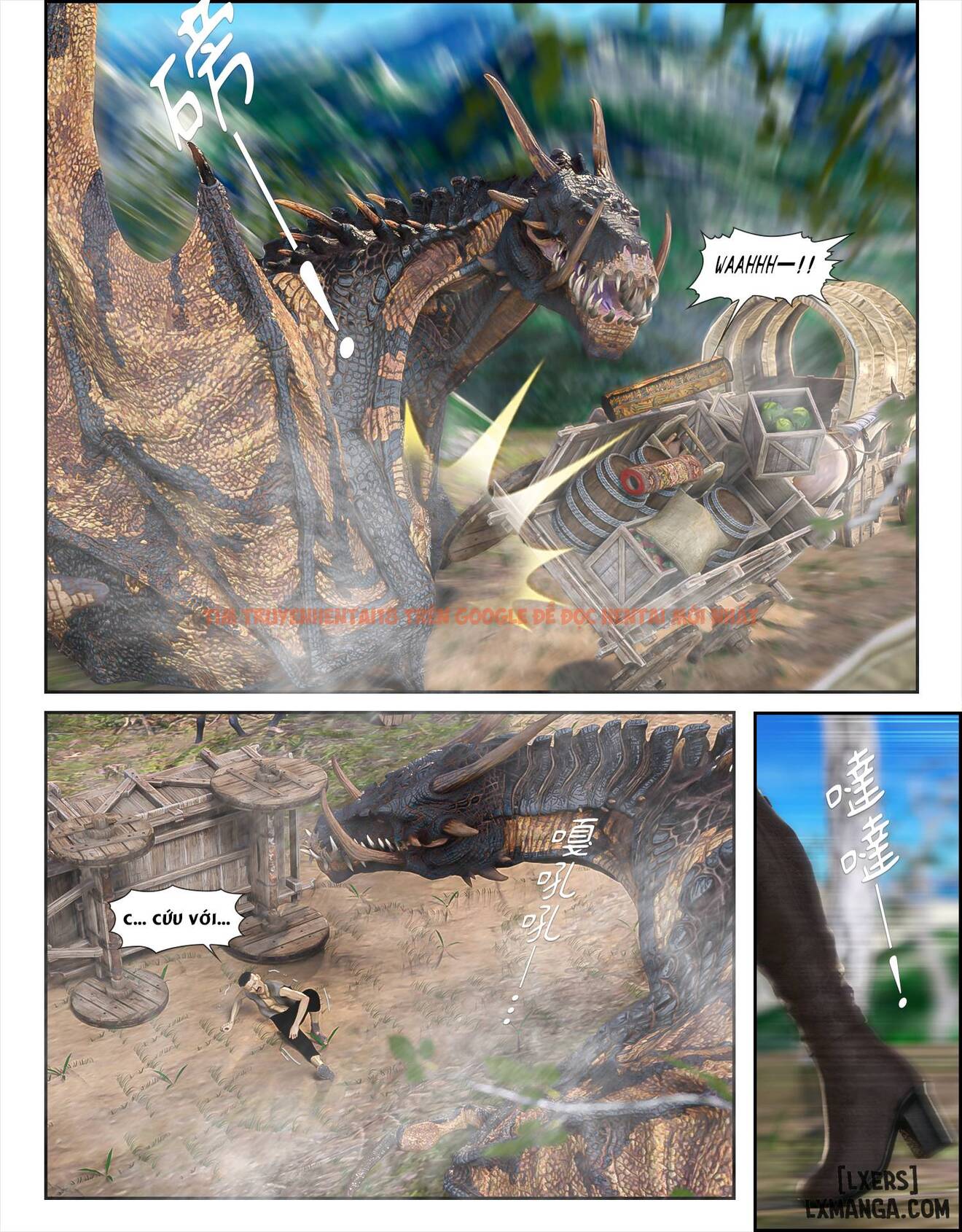 Trang truyện 3 trong truyện tranh The Rose Fall Into Darkness - Chapter 4 - hentai24h.pro