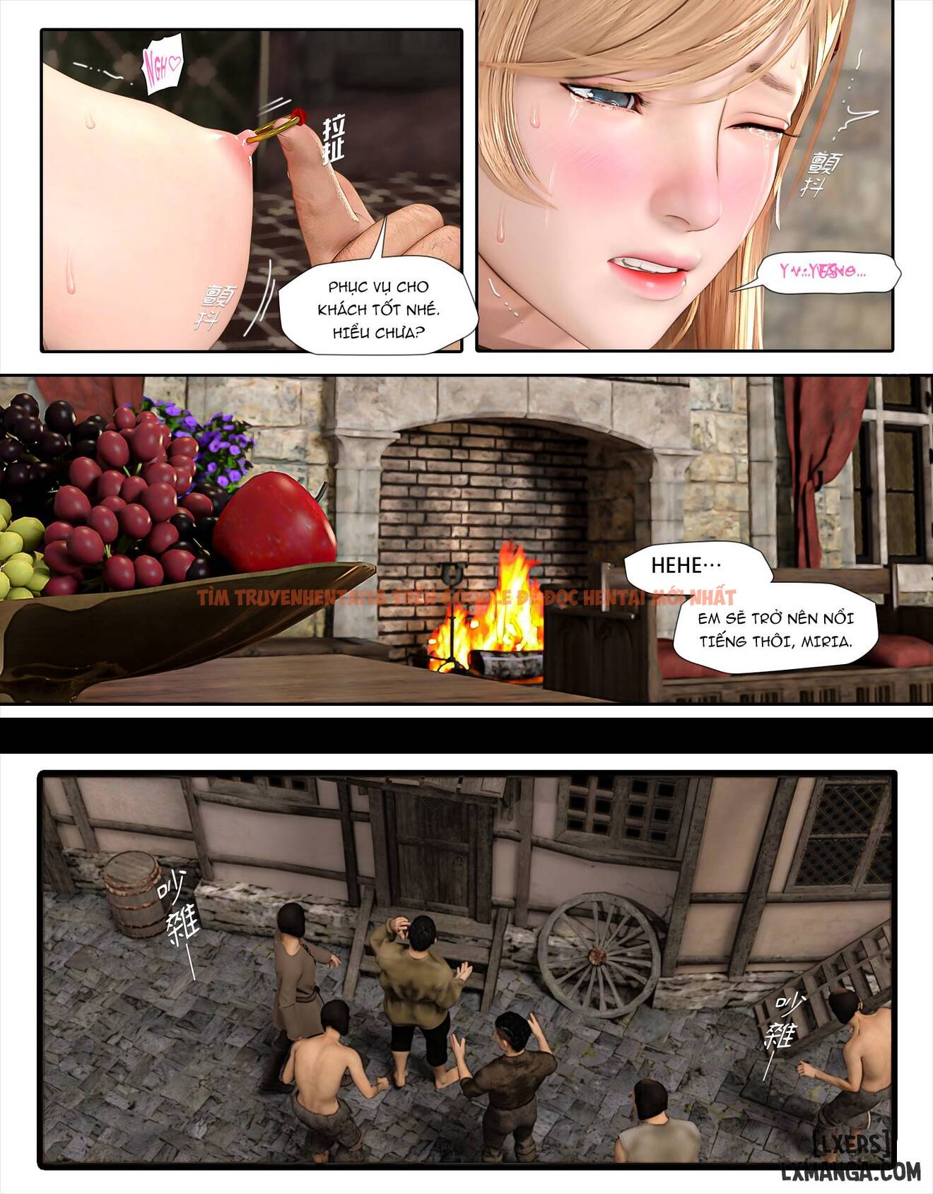Trang truyện 33 trong truyện tranh The Rose Fall Into Darkness - Chapter 4 - hentai24h.pro