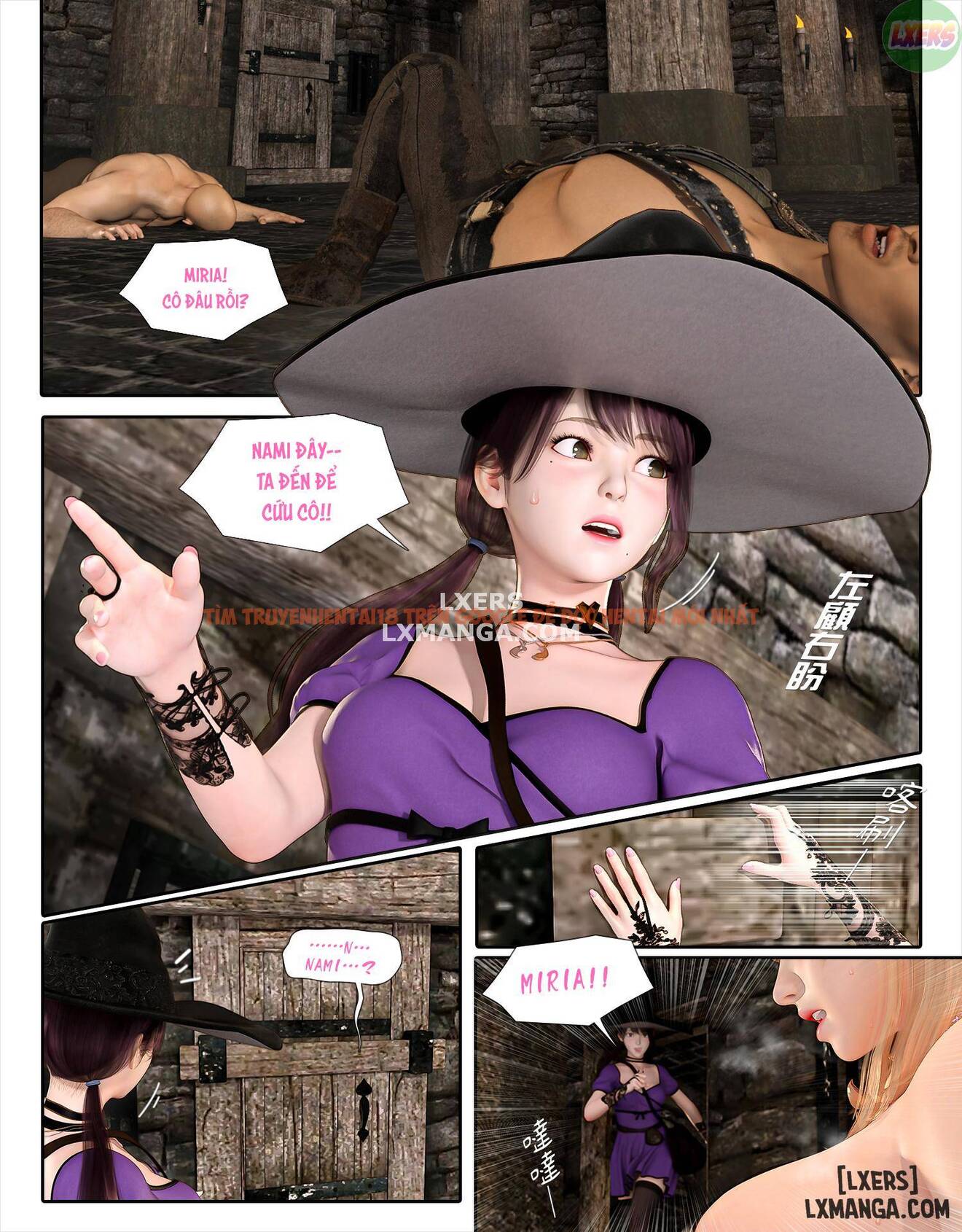 Trang truyện 11 trong truyện tranh The Rose Fall Into Darkness - Chapter 5 - www.truyentvn.net