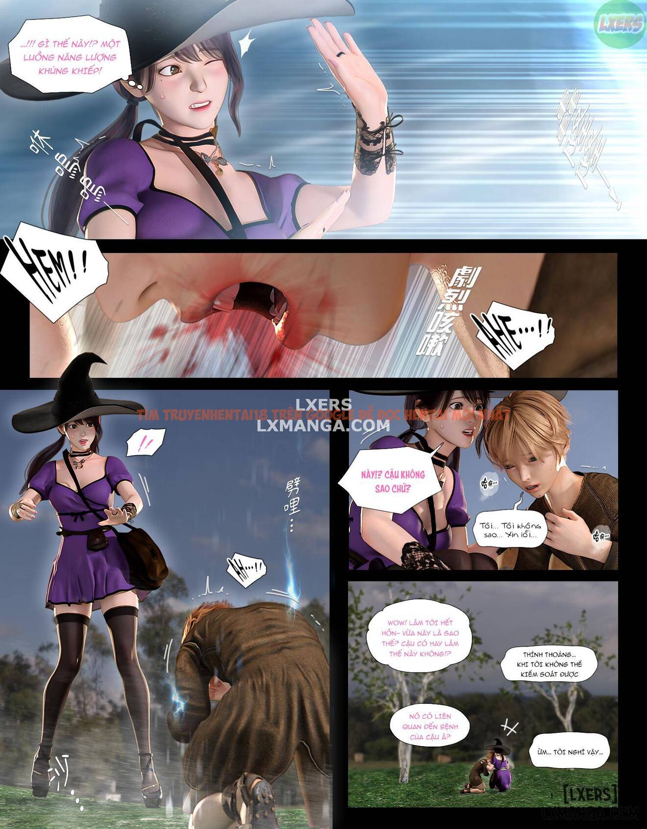 Trang truyện 6 trong truyện tranh The Rose Fall Into Darkness - Chapter 5 - www.truyentvn.net