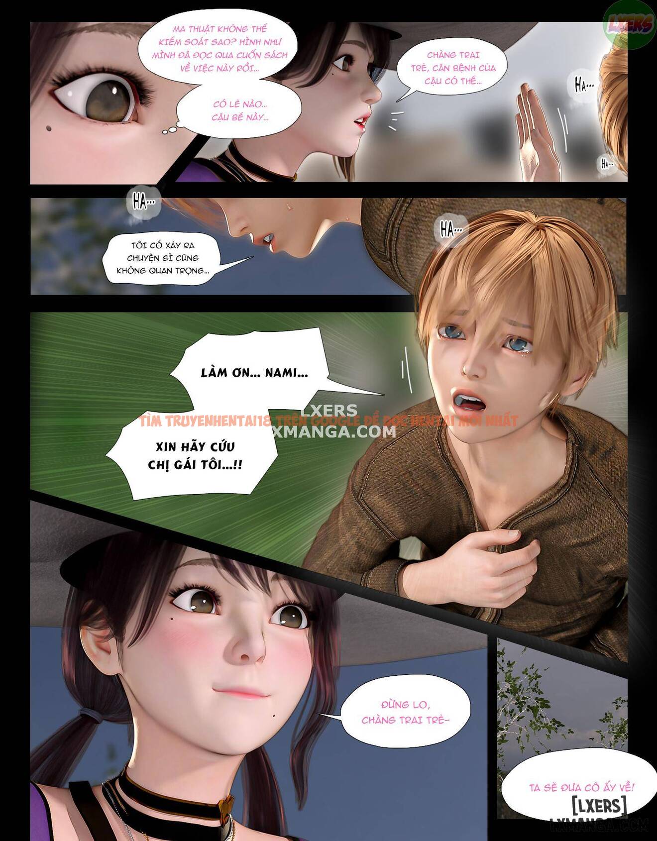 Trang truyện 7 trong truyện tranh The Rose Fall Into Darkness - Chapter 5 - www.truyentvn.net