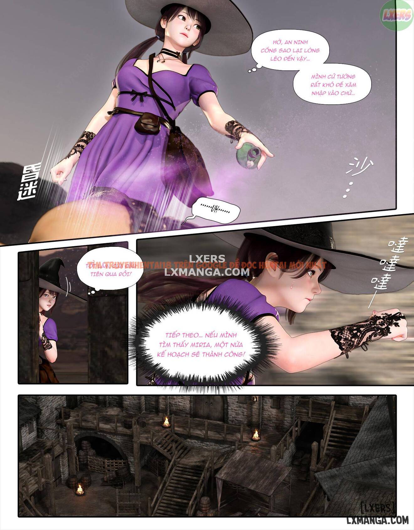 Trang truyện 9 trong truyện tranh The Rose Fall Into Darkness - Chapter 5 - www.truyentvn.net