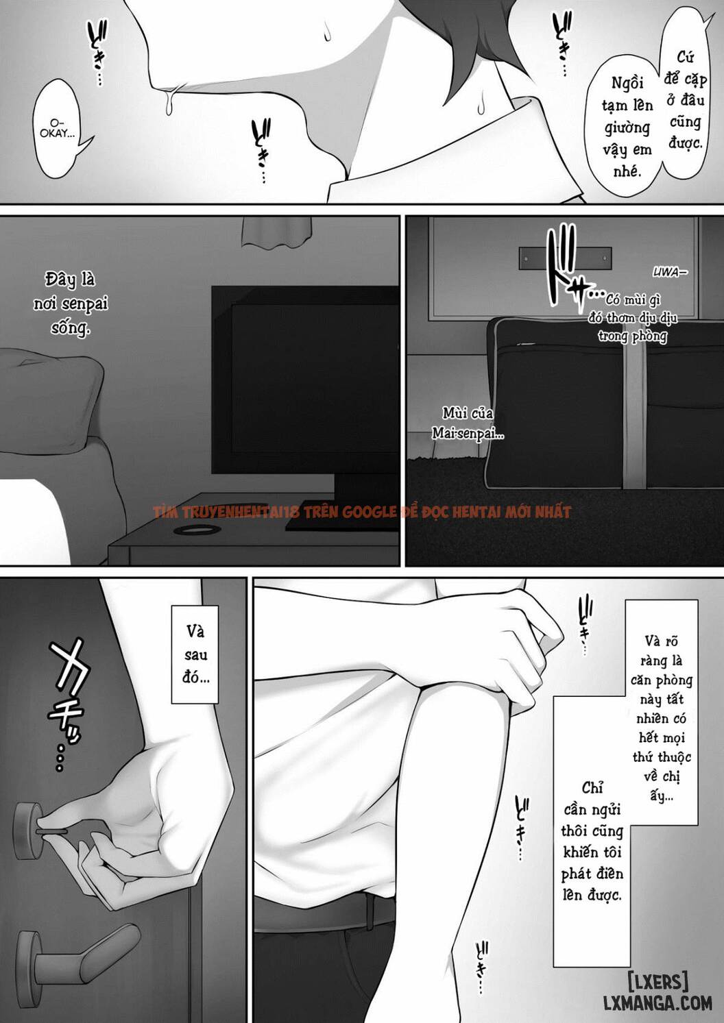 Xem ảnh 15 trong truyện hentai The Senpai That I Yearn For Brought Me To Her House After School - One Shot - hentaitvn.net
