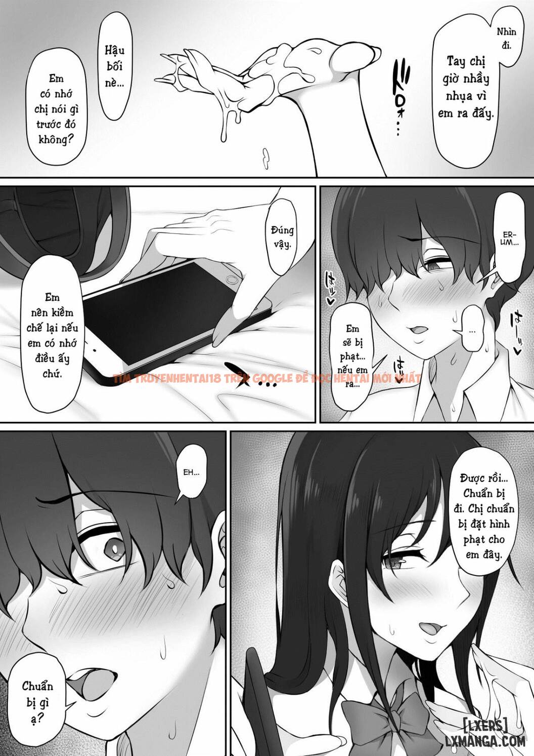 Xem ảnh 25 trong truyện hentai The Senpai That I Yearn For Brought Me To Her House After School - One Shot - hentaitvn.net