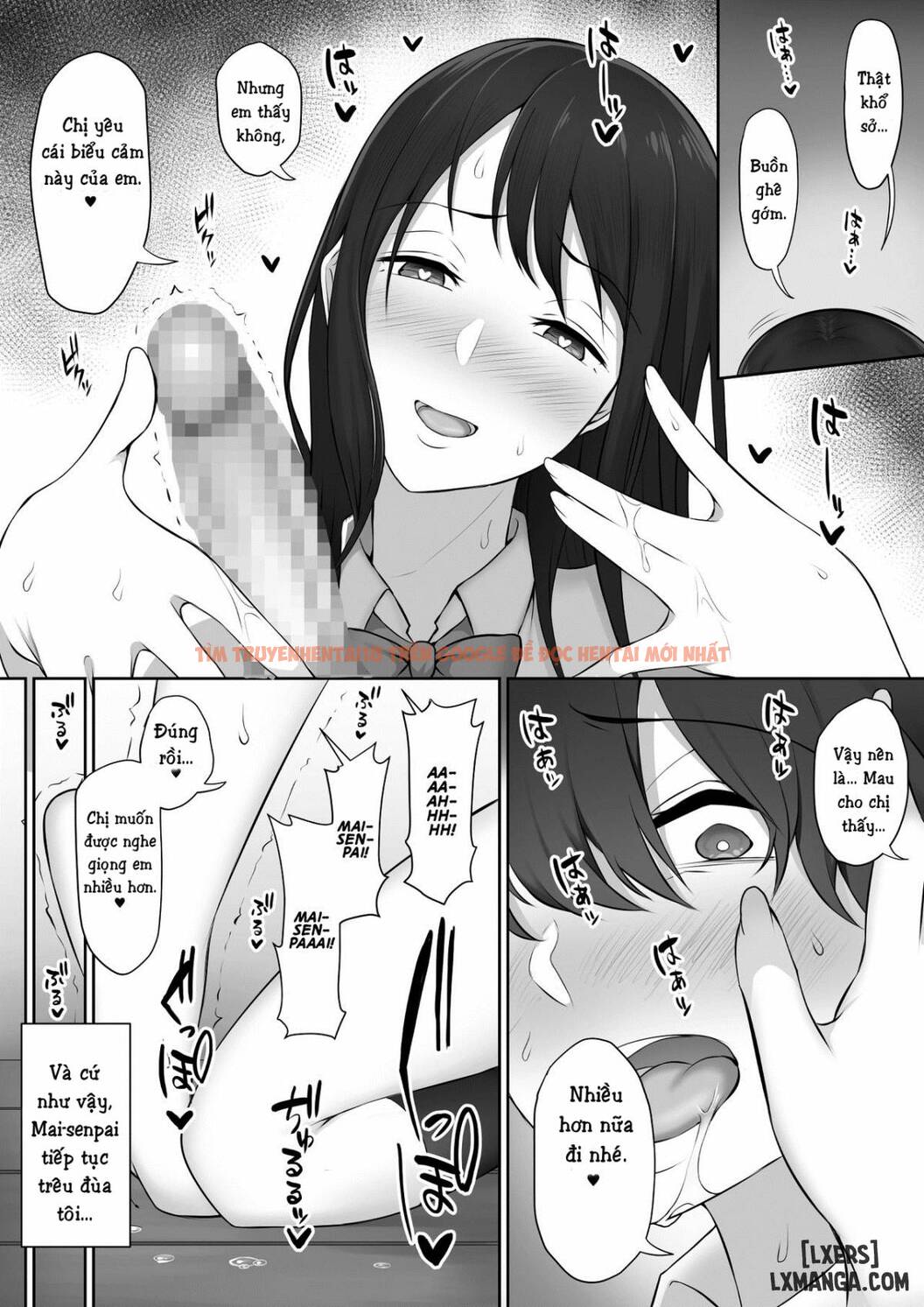 Xem ảnh 31 trong truyện hentai The Senpai That I Yearn For Brought Me To Her House After School - One Shot - hentaitvn.net