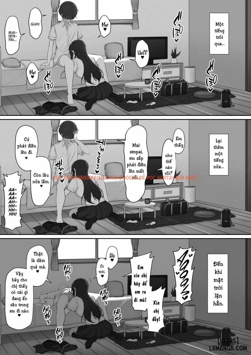 Xem ảnh 32 trong truyện hentai The Senpai That I Yearn For Brought Me To Her House After School - One Shot - hentaitvn.net