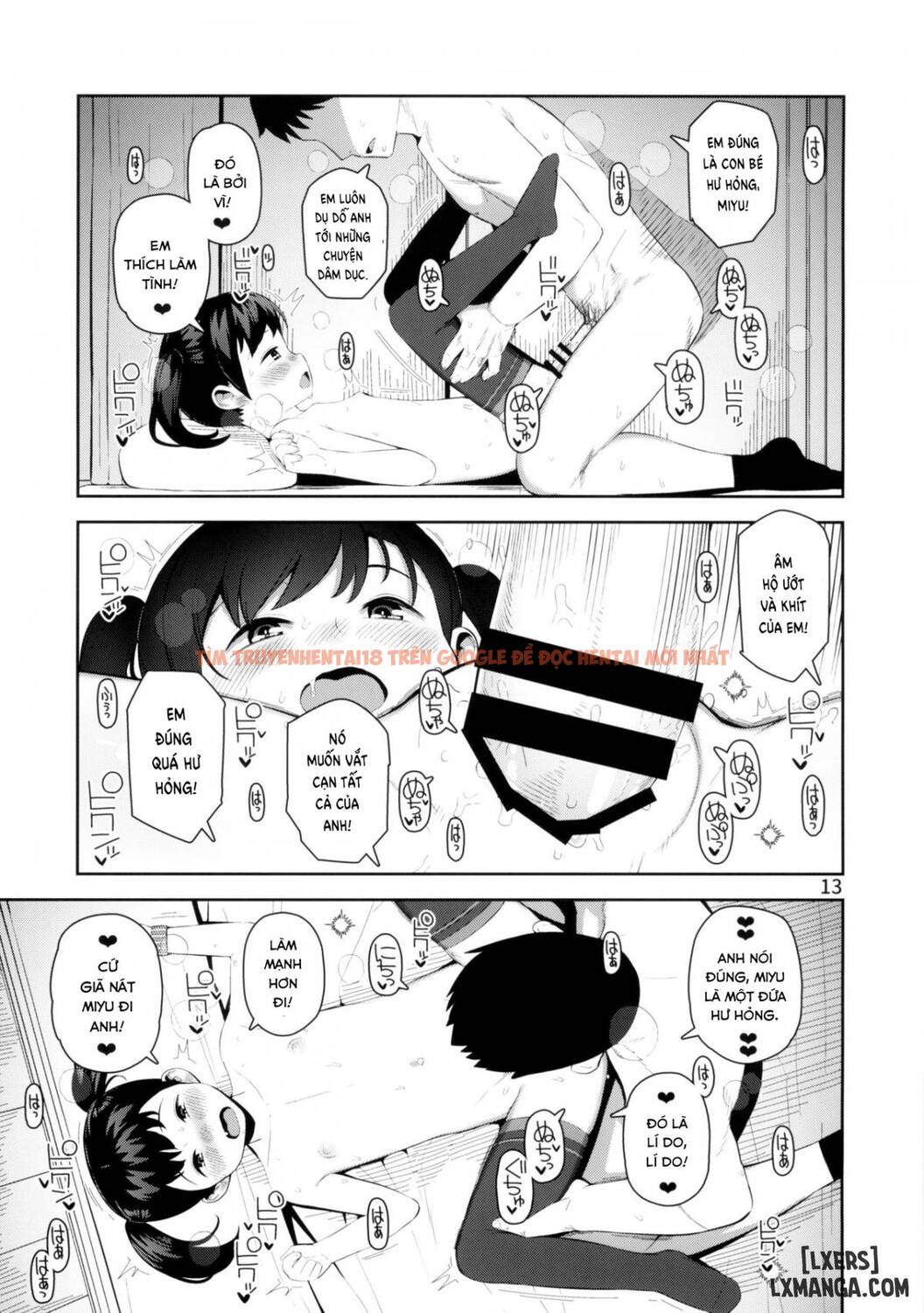 Trang truyện 15 trong truyện tranh The Sex-loving Miyu-chan - One Shot - lxmanga.org