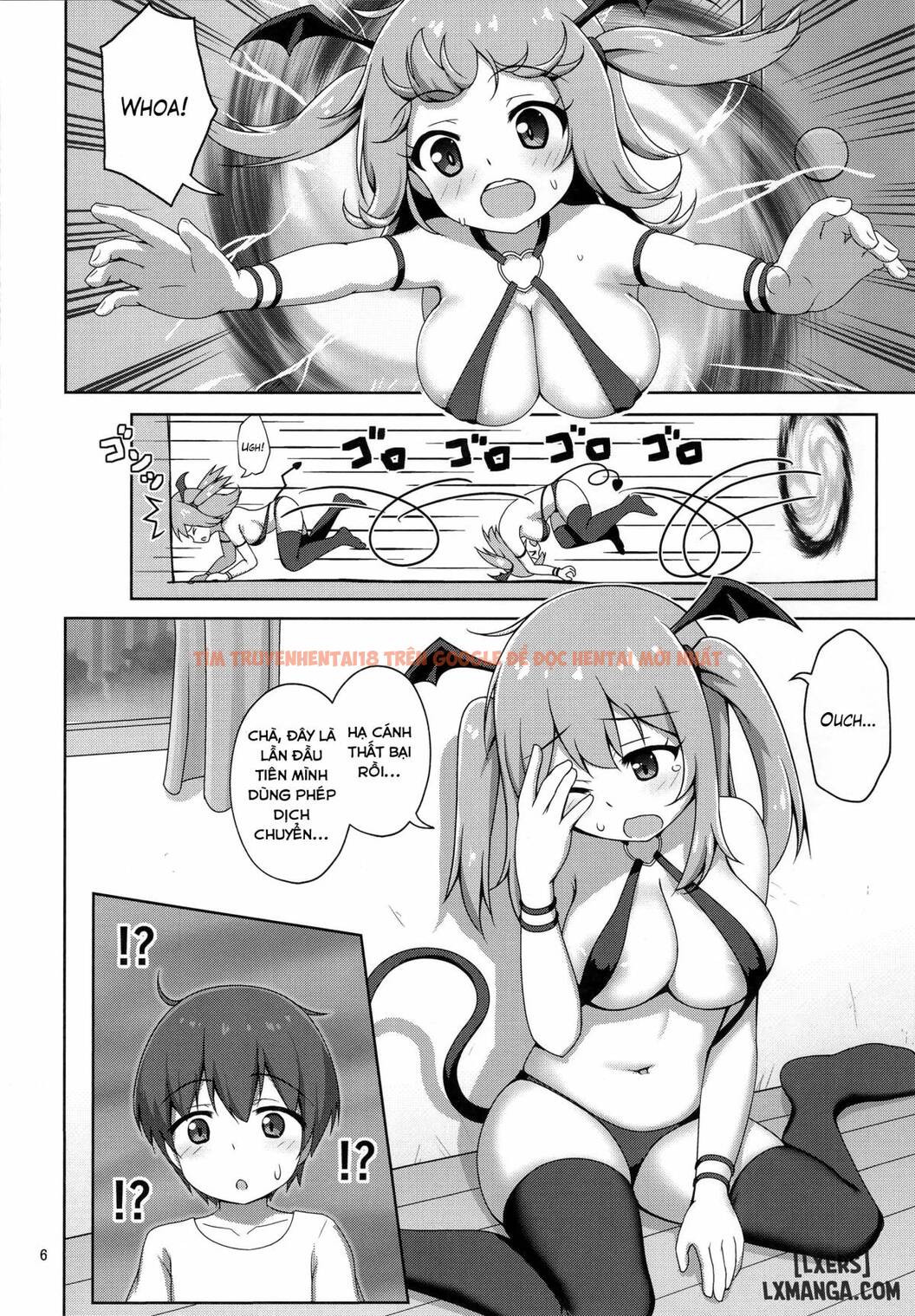 Xem ảnh 4 trong truyện hentai The Sheltered Succubus Meets A Little Boy - One Shot - hentaitvn.net