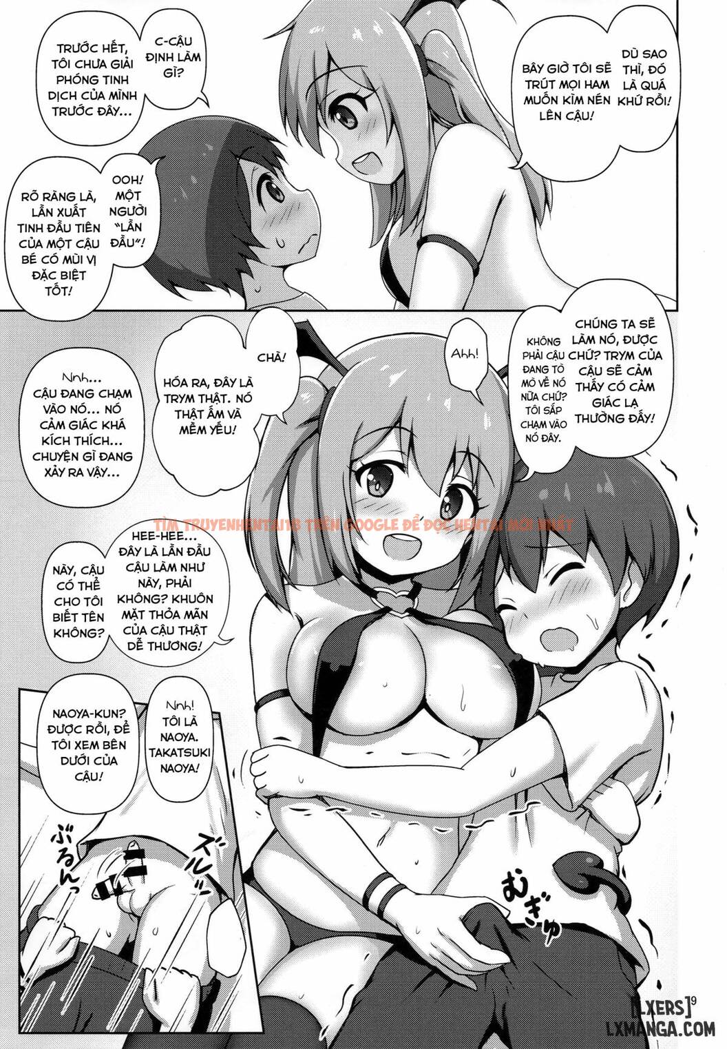 Xem ảnh 7 trong truyện hentai The Sheltered Succubus Meets A Little Boy - One Shot - hentaitvn.net