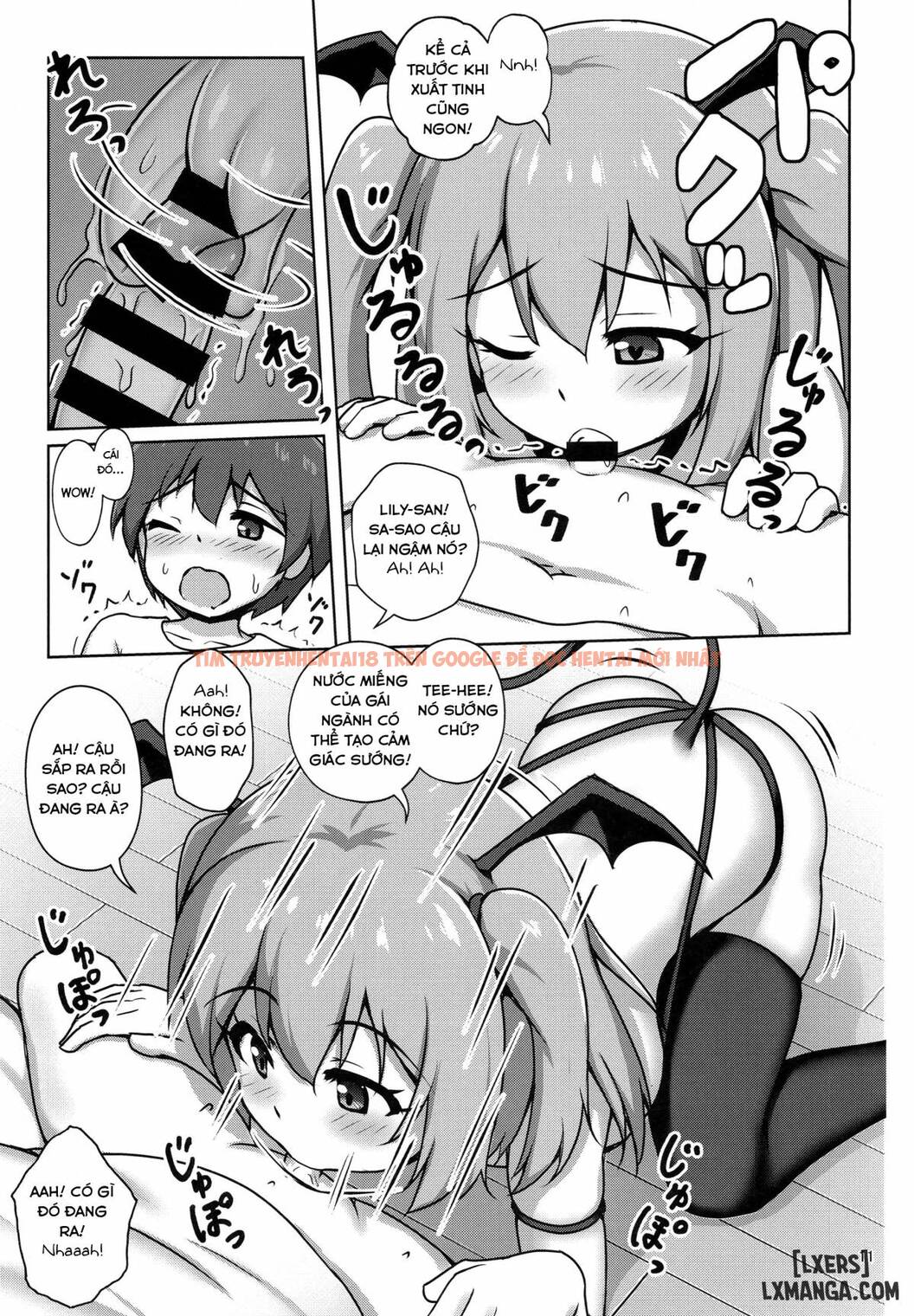 Xem ảnh 9 trong truyện hentai The Sheltered Succubus Meets A Little Boy - One Shot - hentaitvn.net