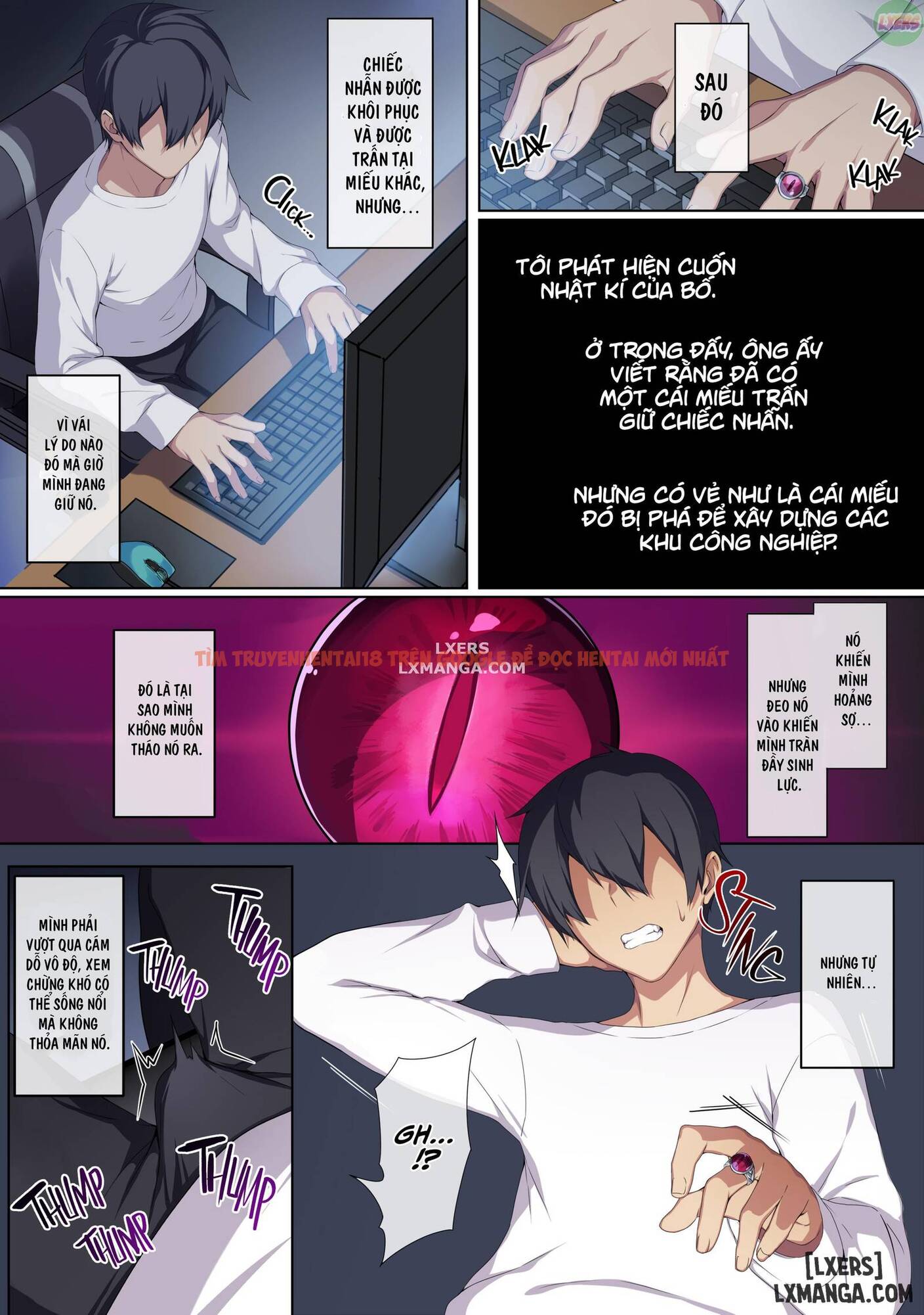 Trang truyện 37 trong truyện tranh Công Chúa Tuyết Nhút Nhát Và Chiếc Nhẫn Bị Nguyền Rủa - Chapter 1 - www.truyentvn.net