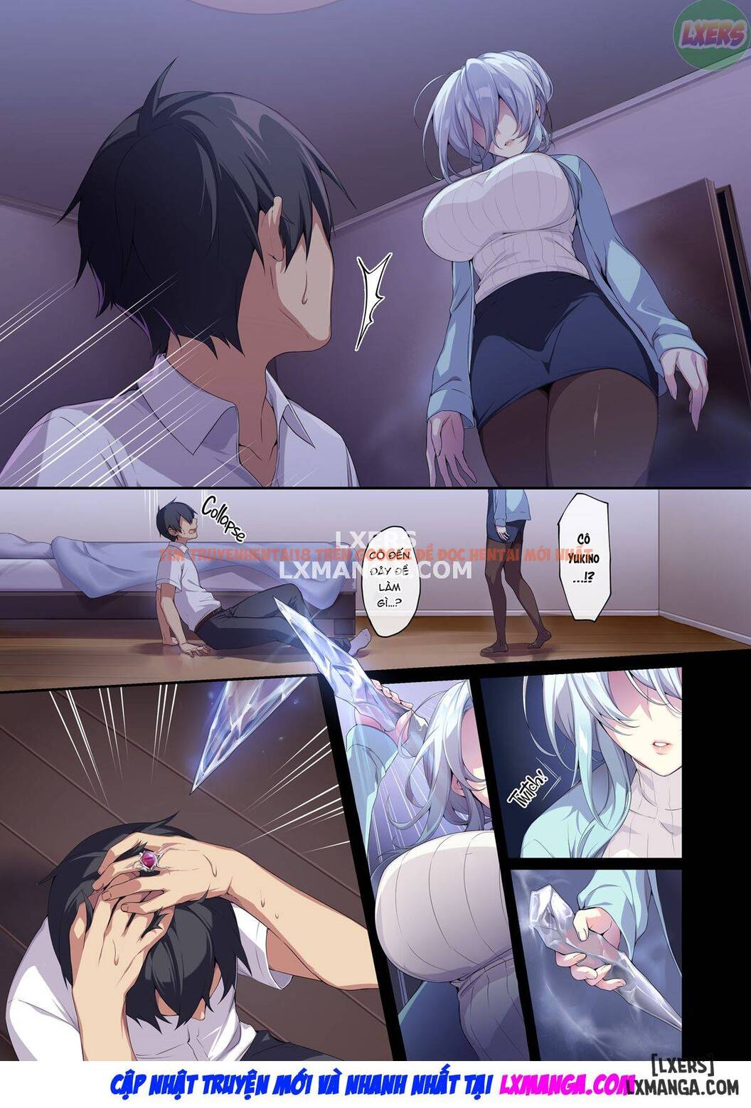 Xem ảnh 4 trong truyện hentai Công Chúa Tuyết Nhút Nhát Và Chiếc Nhẫn Bị Nguyền Rủa - Chapter 2 - hentaitvn.net