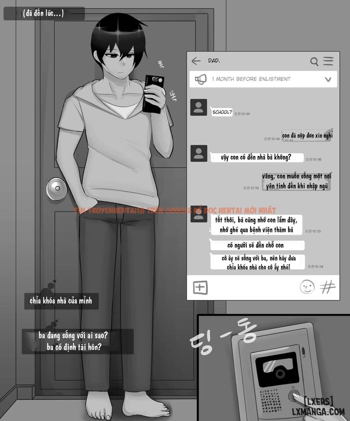 Trang truyện 4 trong truyện tranh The Story Of A Childhood Friend Becoming Father’s Love - Chapter 1 - zhentaivn.pro