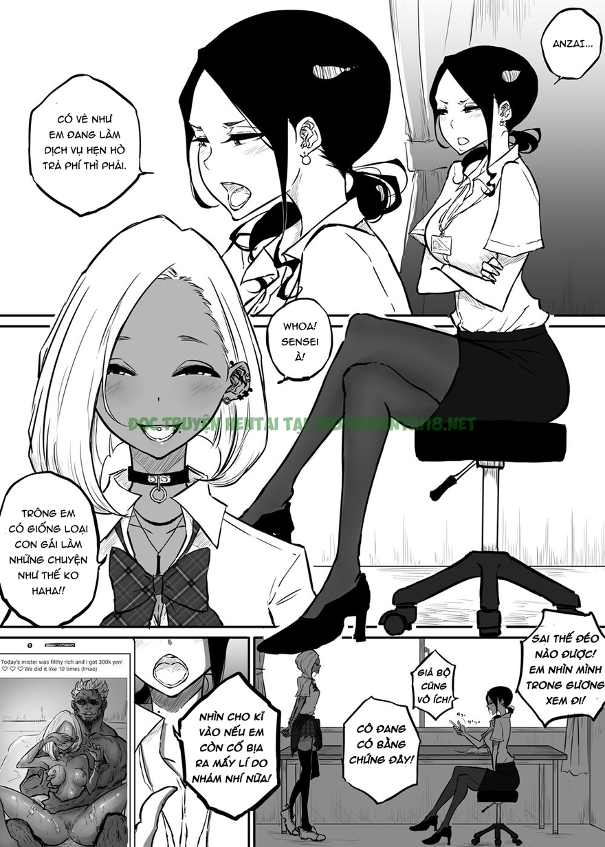 Xem ảnh 3 trong truyện hentai The Story Of A Strict Teacher Who Got Fucked By Her Gyaru Bitch Student - Chap 1 - truyenhentai18.pro