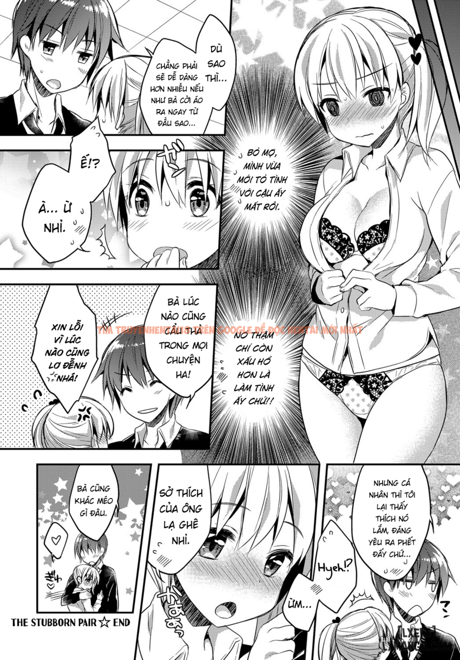 Xem ảnh 23 trong truyện hentai The Stubborn Pair - One Shot - hentaitvn.net