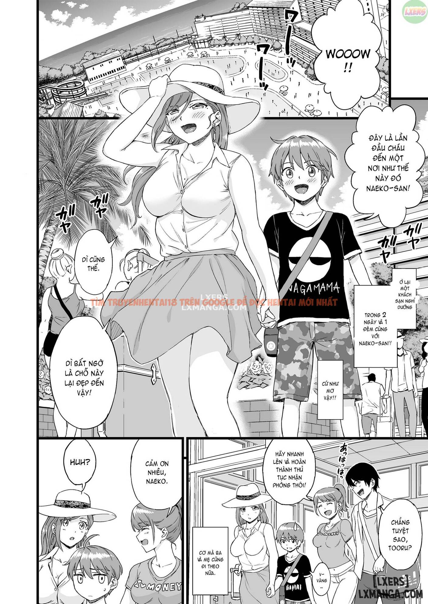 Trang truyện 4 trong truyện tranh The Summer Break Of Boobs - Chap 2 - www.lxmanga.org
