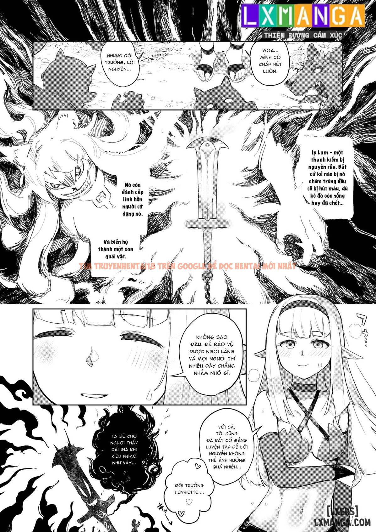 Xem ảnh The Sword And The Beast - One Shot - 1 68bb85bda2045 - HentaiTruyen.fun