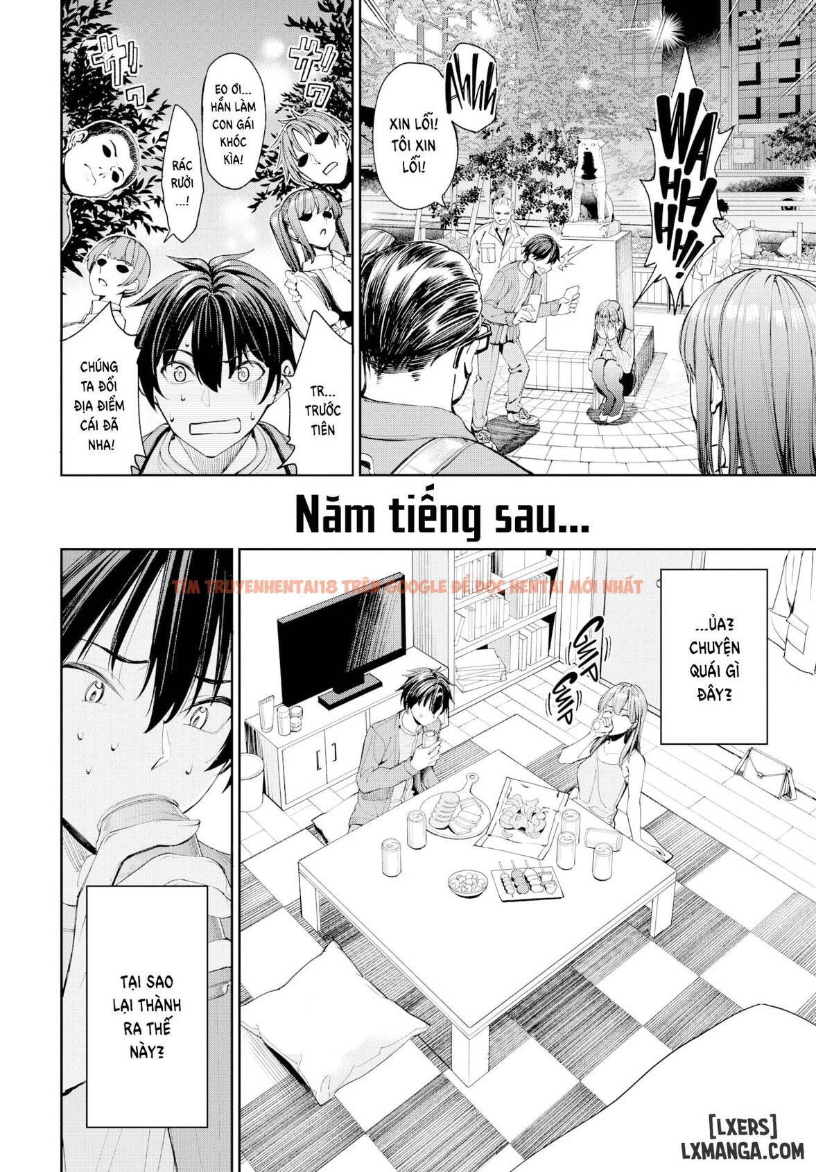 Trang truyện 3 688ad1268c85a trong truyện tranh The Tale Of A Couple Who Got Stood Up On A Dating App And Then Had Sex Together - One Shot - lxmanga.org