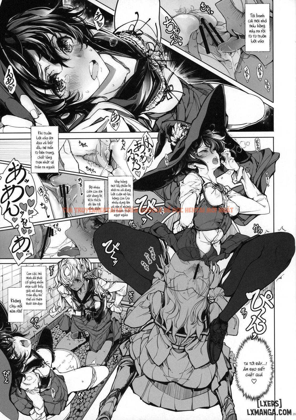 Trang truyện 28 trong truyện tranh Bí Mật Hiệp Sĩ Trinh Nữ - Chapter 1 - hentai24h.pro