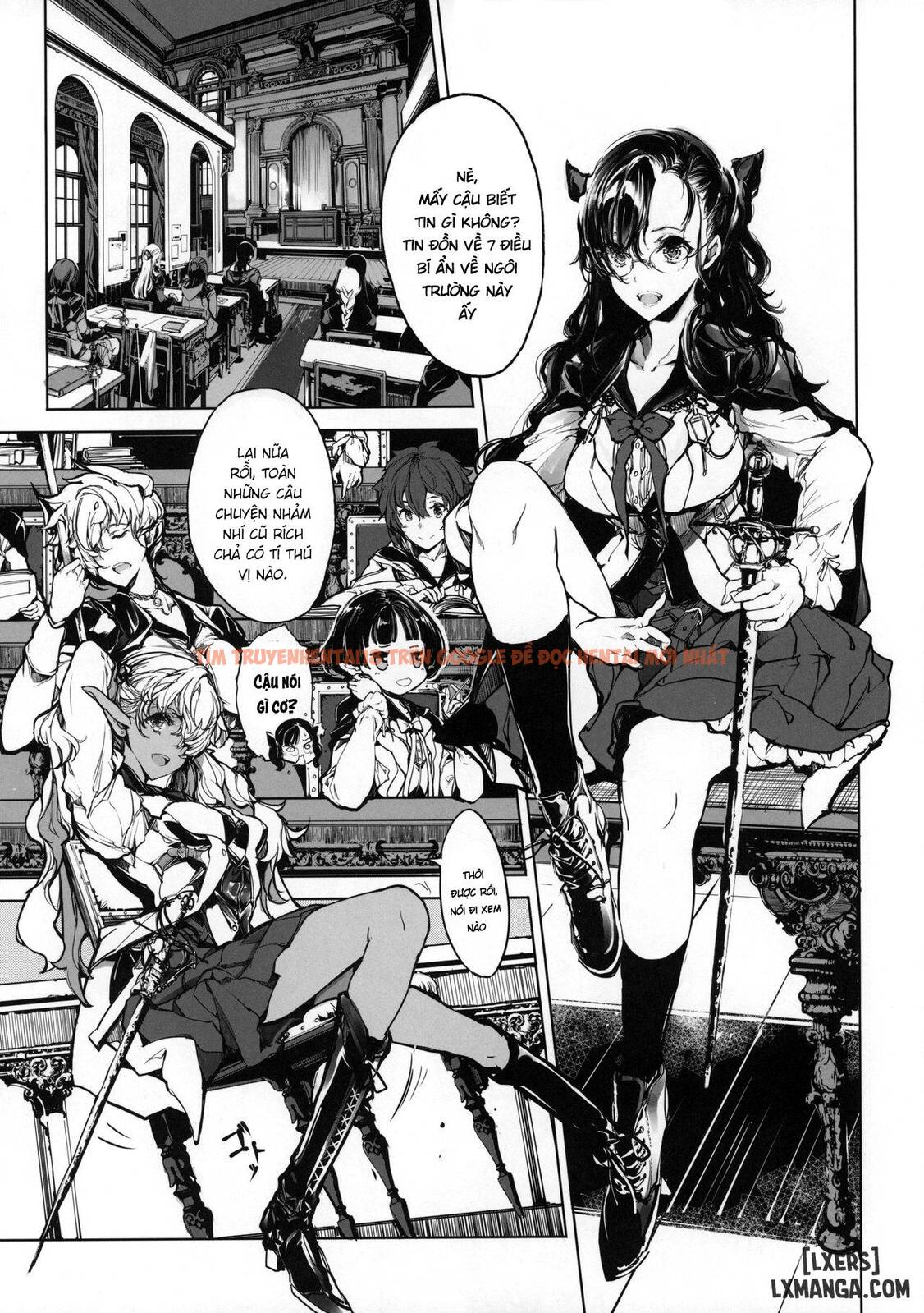 Trang truyện 4 trong truyện tranh Bí Mật Hiệp Sĩ Trinh Nữ - Chapter 1 - hentai24h.pro
