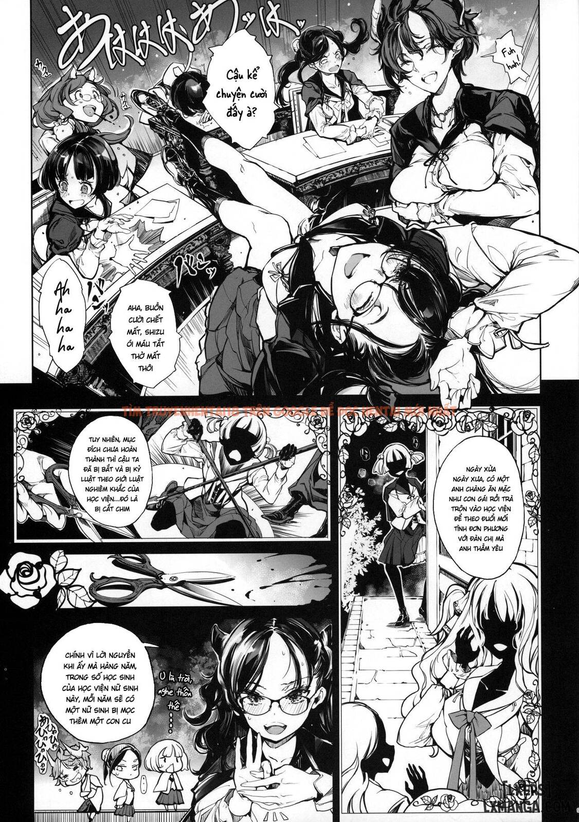Trang truyện 8 trong truyện tranh Bí Mật Hiệp Sĩ Trinh Nữ - Chapter 1 - hentai24h.pro