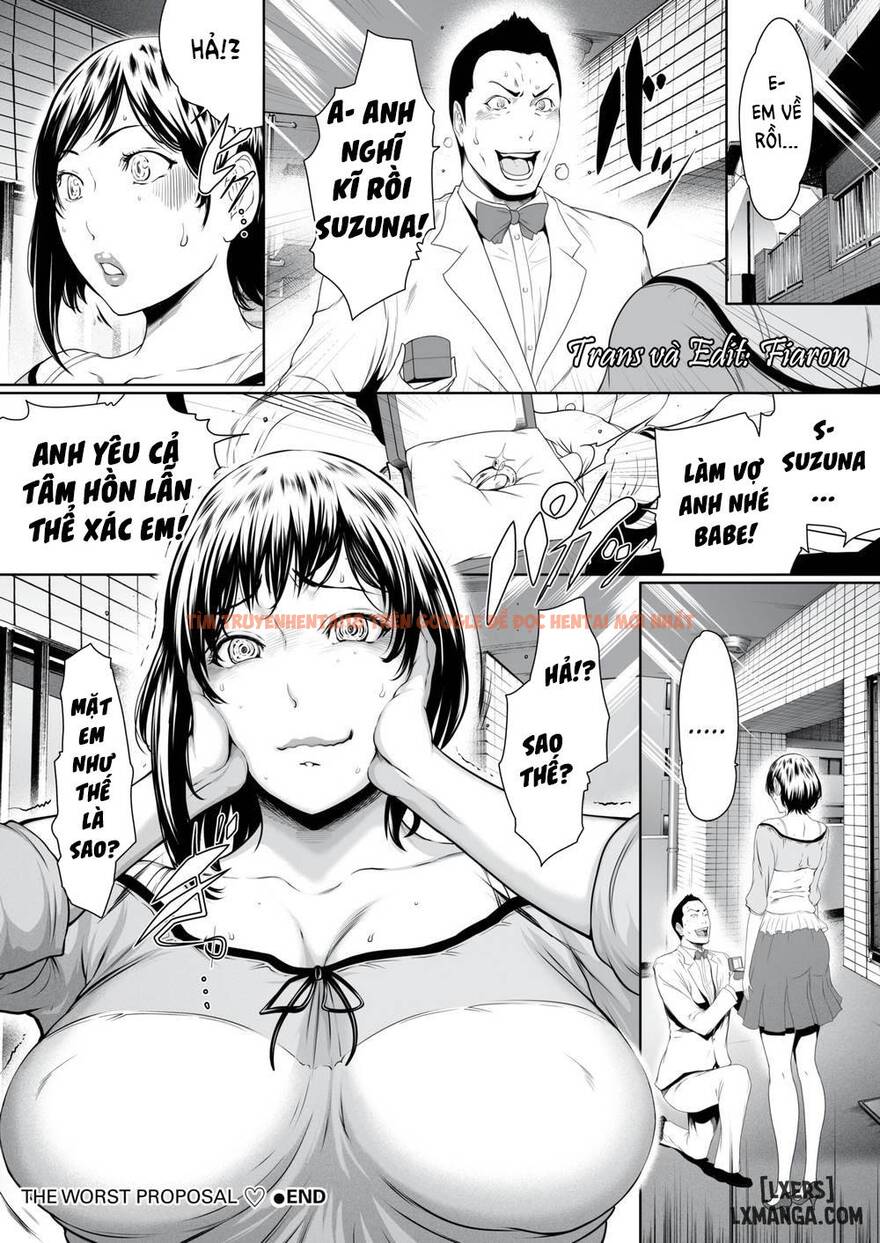 Trang truyện 15 trong truyện tranh The Worst Proposal - One Shot - hentai24h.pro