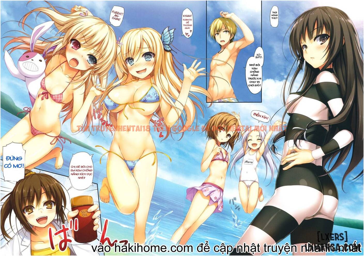 Xem ảnh 4 trong truyện hentai The Year At The Beach With Me And The Neighbors’ Club - One Shot - hentaitvn.net