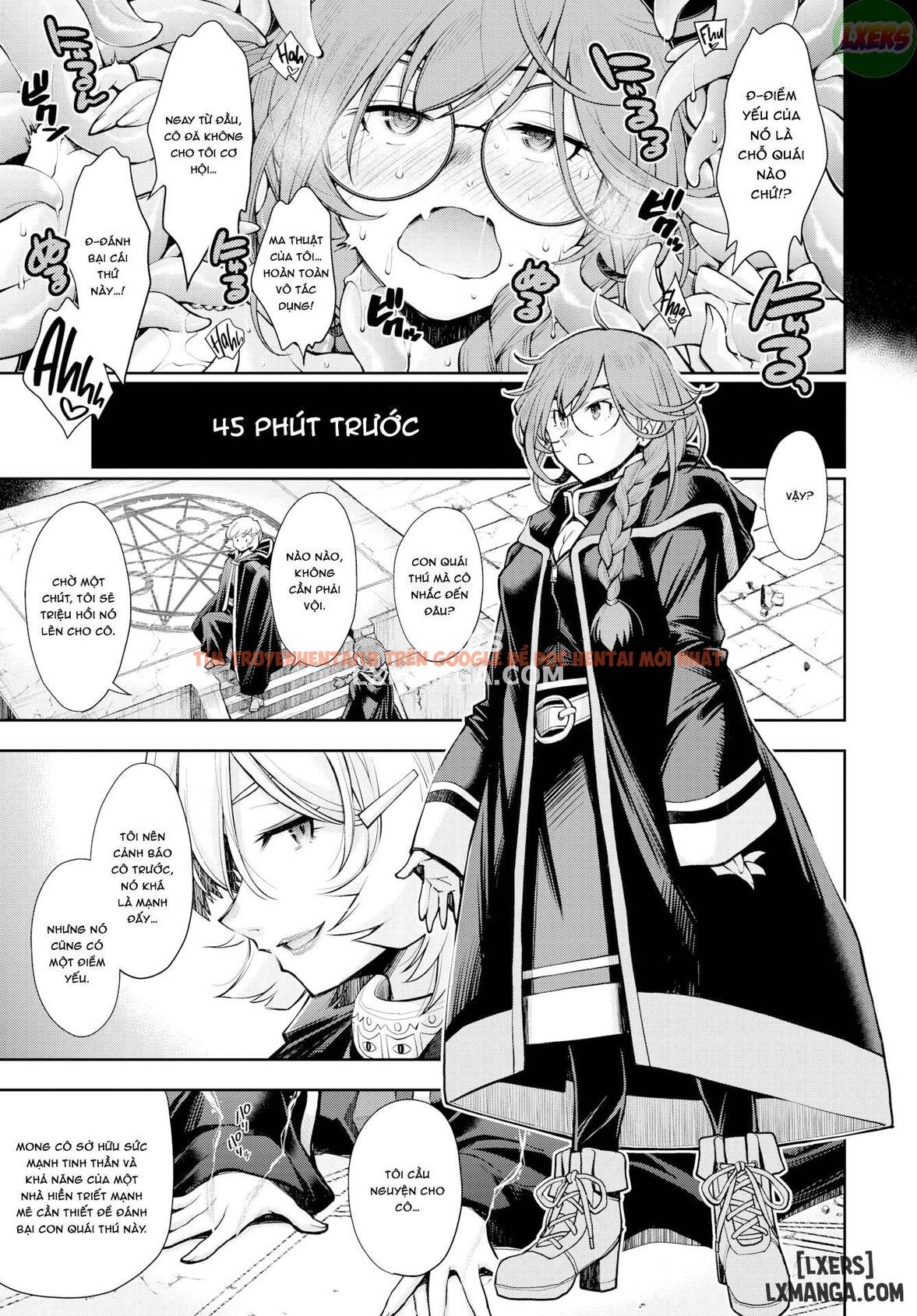Xem ảnh 2 trong truyện hentai There Is A Labyrinth Where A Female Sage Cannot Escape Until She Defeats The Tentacles - One Shot - hentaitvn.net