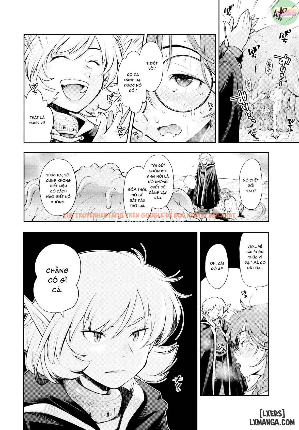 Xem ảnh 21 trong truyện hentai There Is A Labyrinth Where A Female Sage Cannot Escape Until She Defeats The Tentacles - One Shot - hentaitvn.net