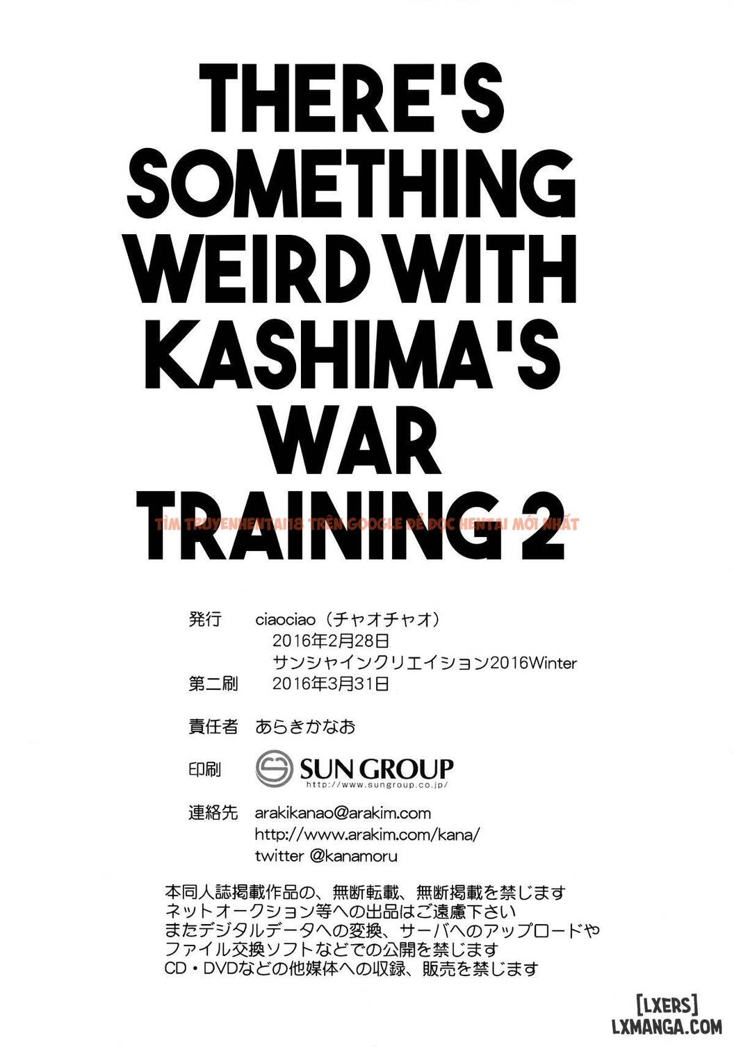 Xem ảnh 18 trong truyện hentai There's Something Weird With Kashima's War Training 2 - One Shot - hentaitvn.net