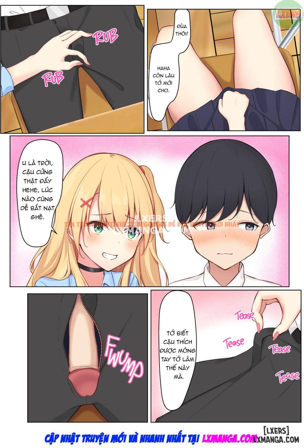 Trang truyện 10 trong truyện tranh Các Em Gái Gyarus Đừng Để Anh Một Mình! - One Shot - www.lxmanga.org
